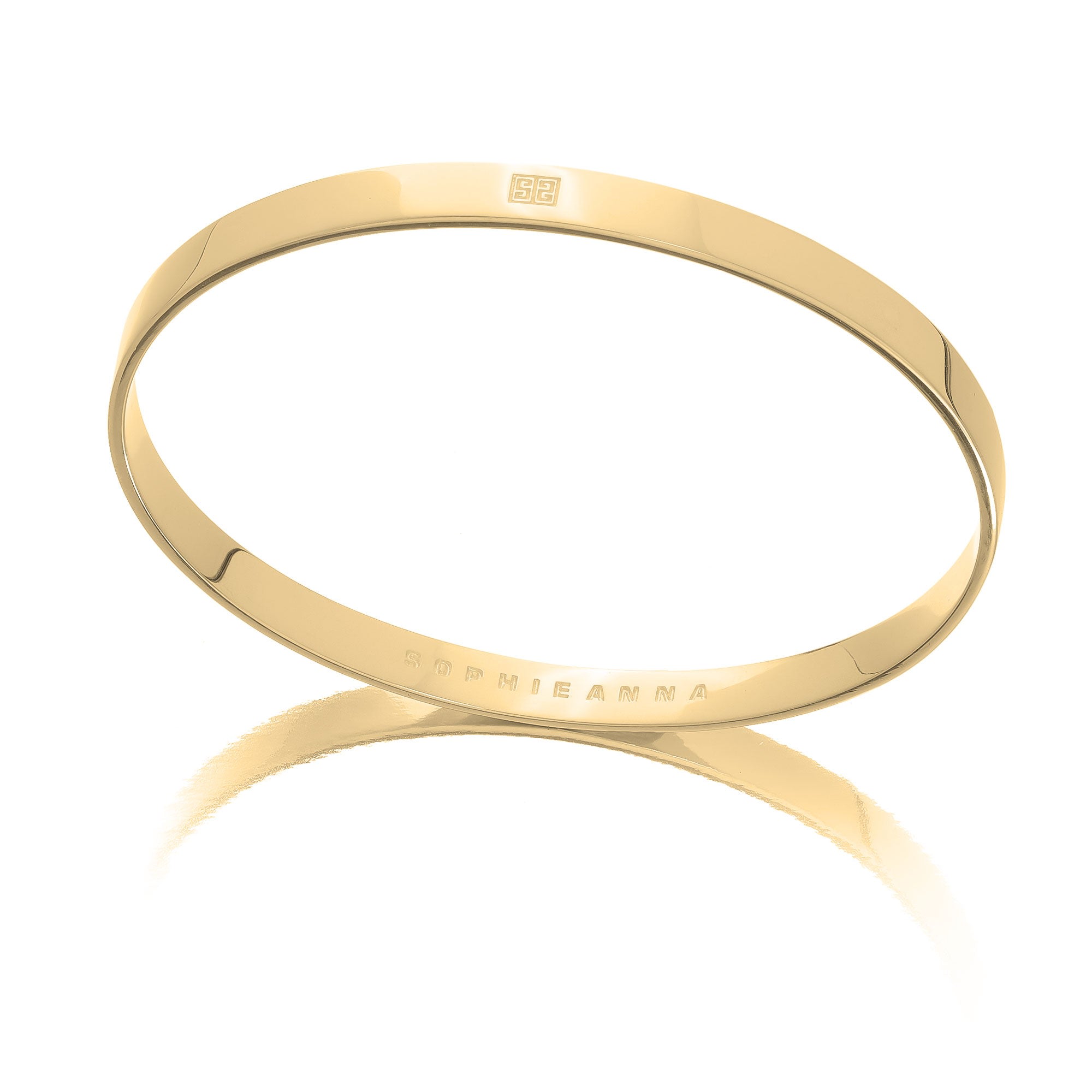 Women’s Bangle 5Mm Gold Sophie Anna