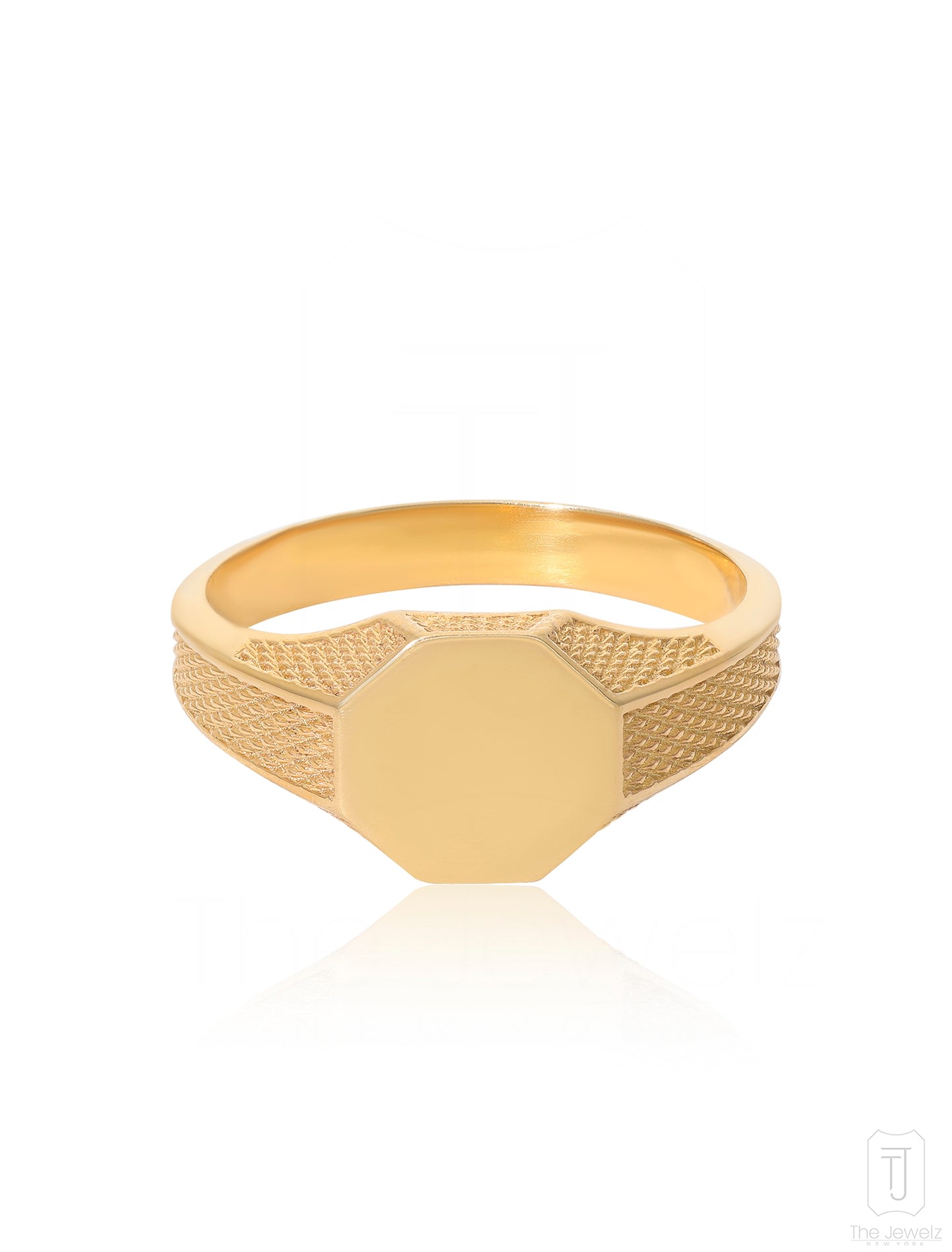 Women’s Gold Animus Xv:xxi Signet Ring The Jewelz