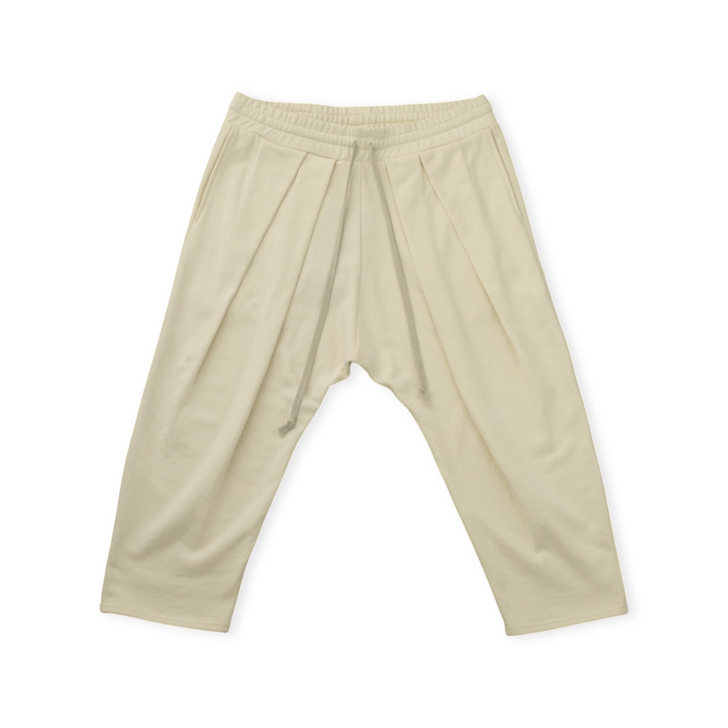 Men’s Neutrals Double Pleated Sweatpants -Cloud Large Bradford Row