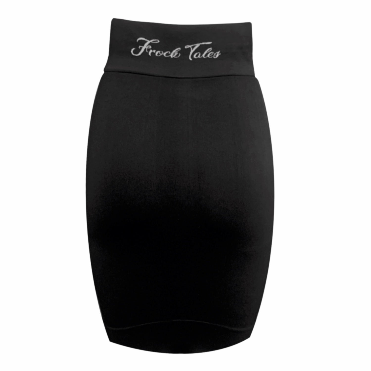 Women's Mia Body Fit Seamless Skirt In Black | Small | Frock Tales