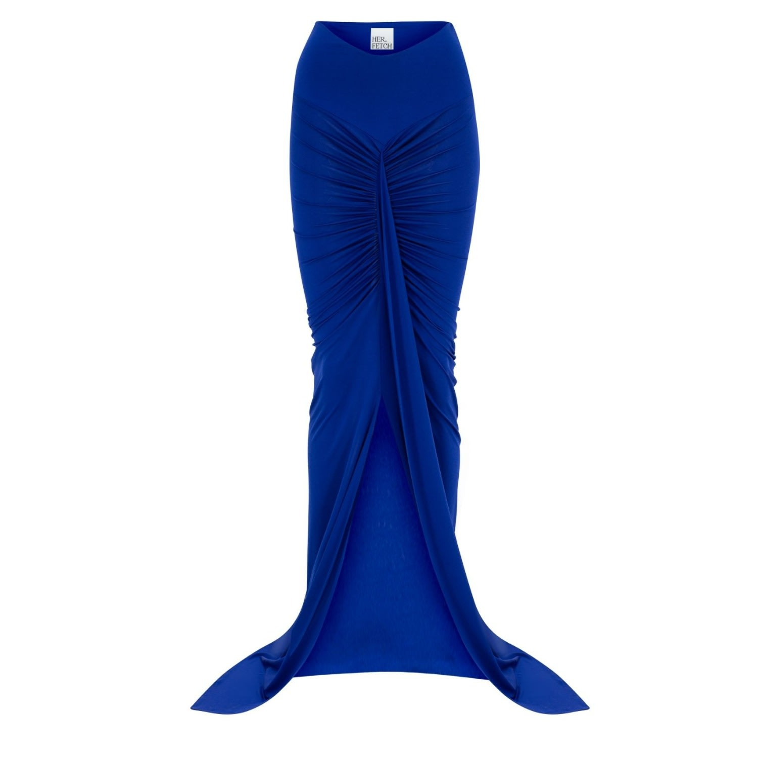 Women's Maxi Siren Skirt-Blue | Extra Small | Herfetch