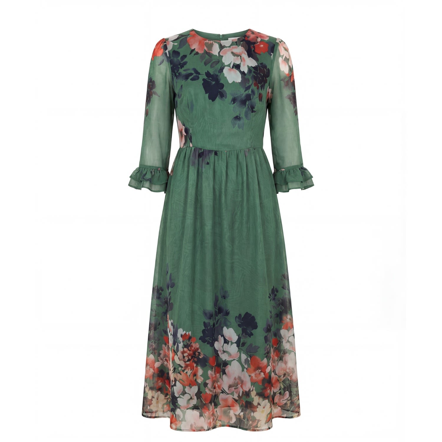 Women's The Felicity Dress - Garden Floral | Extra Large | The Well Worn