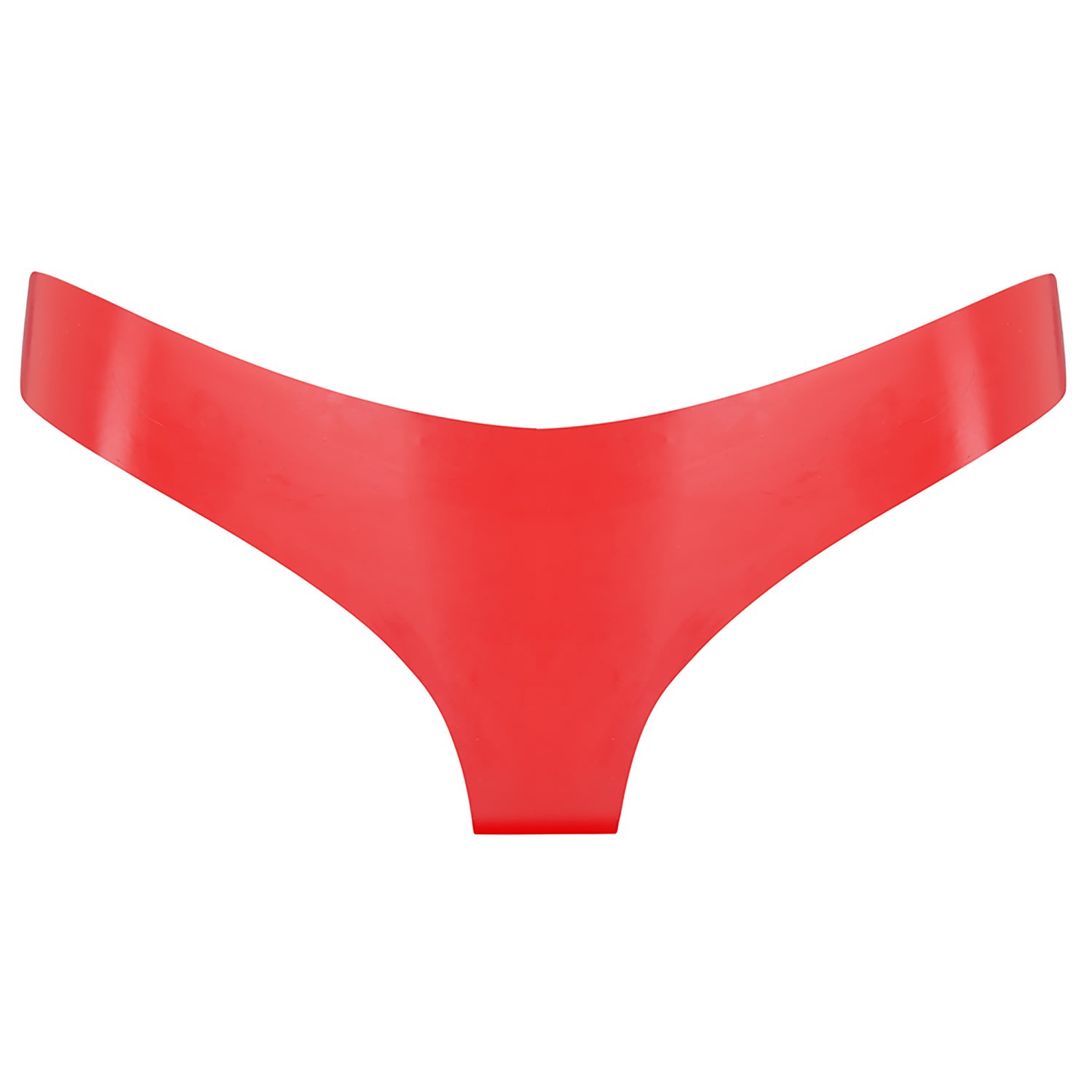 Women’s Latex Brief - Red Small Elissa Poppy