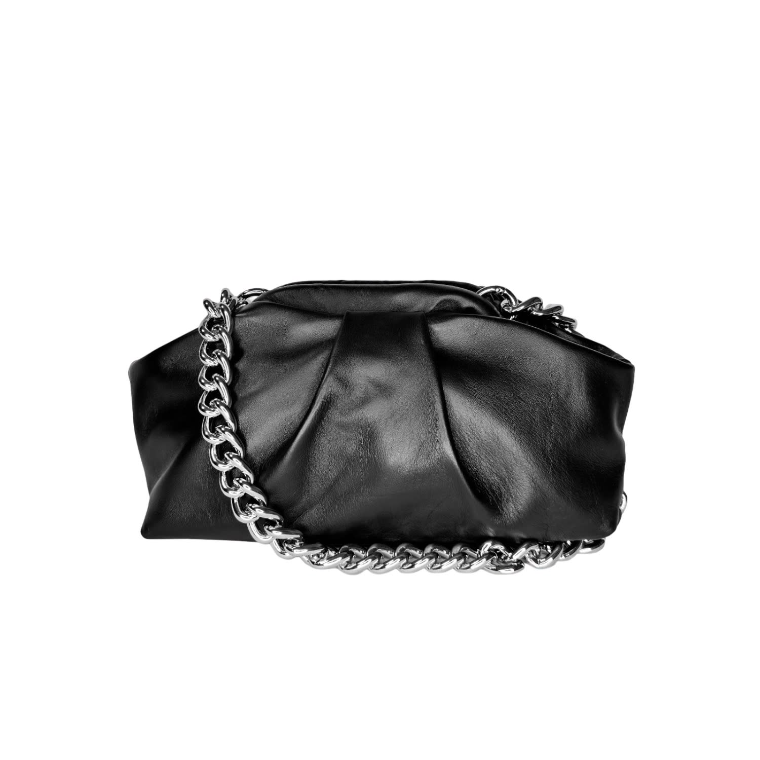 Ruj Heritage Women's Mini Puffy Bag Black In Black