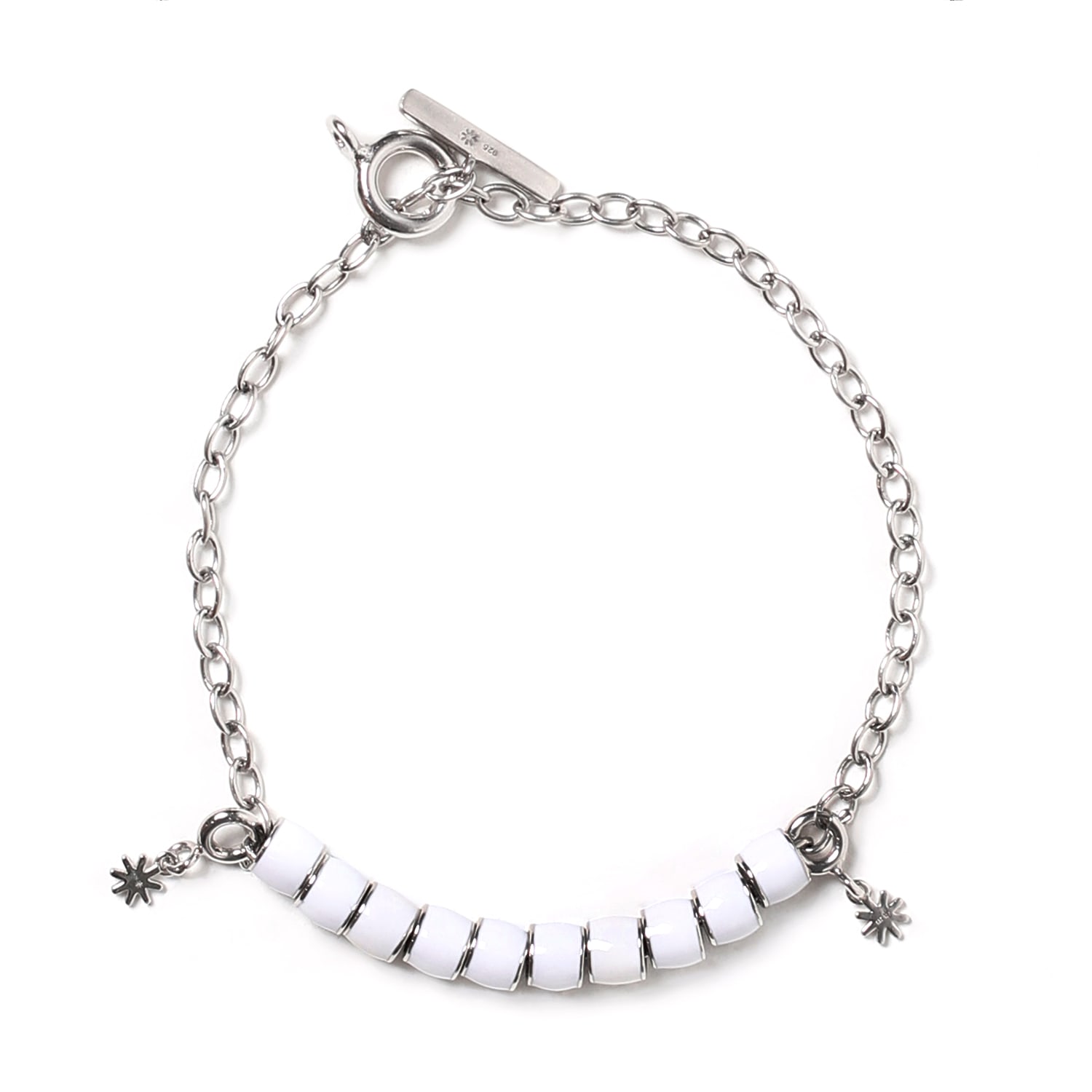 Pinnole Women's All White Bracelet