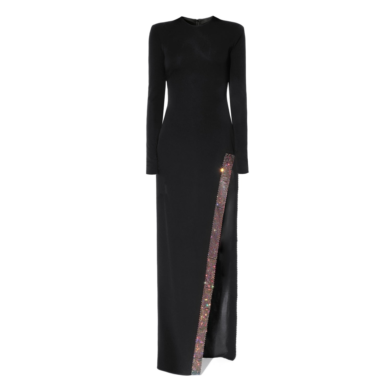 Women's Black Simone Night Fall Dress | Extra Small | Aggi by Halewski