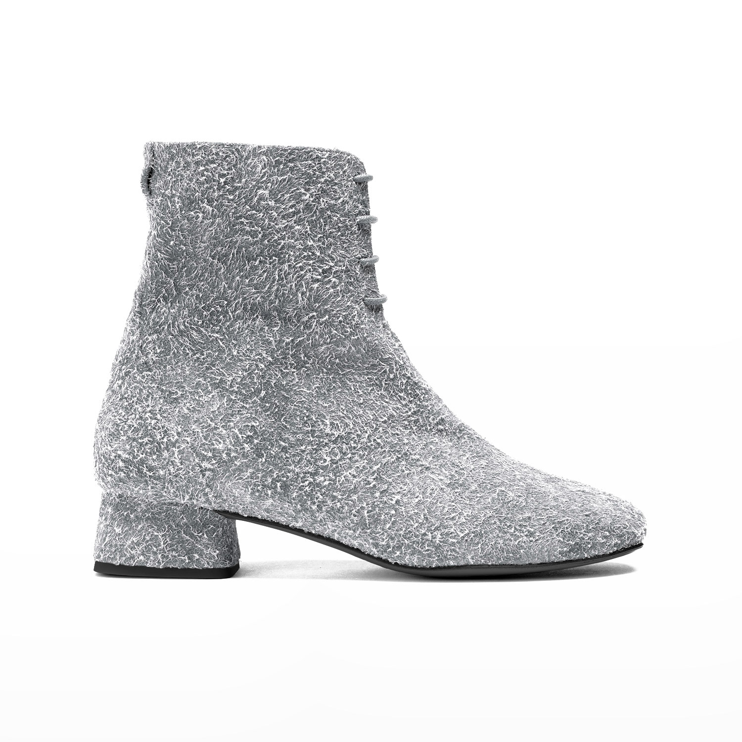 Naguisa Women's Munia Grey Ankle Boot In Grey
