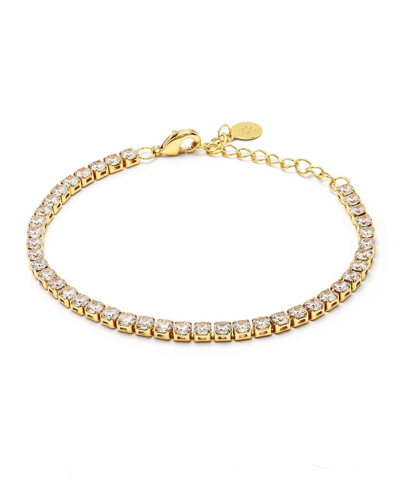 Crystals And Co Women's Tennis Bracelet In Multi