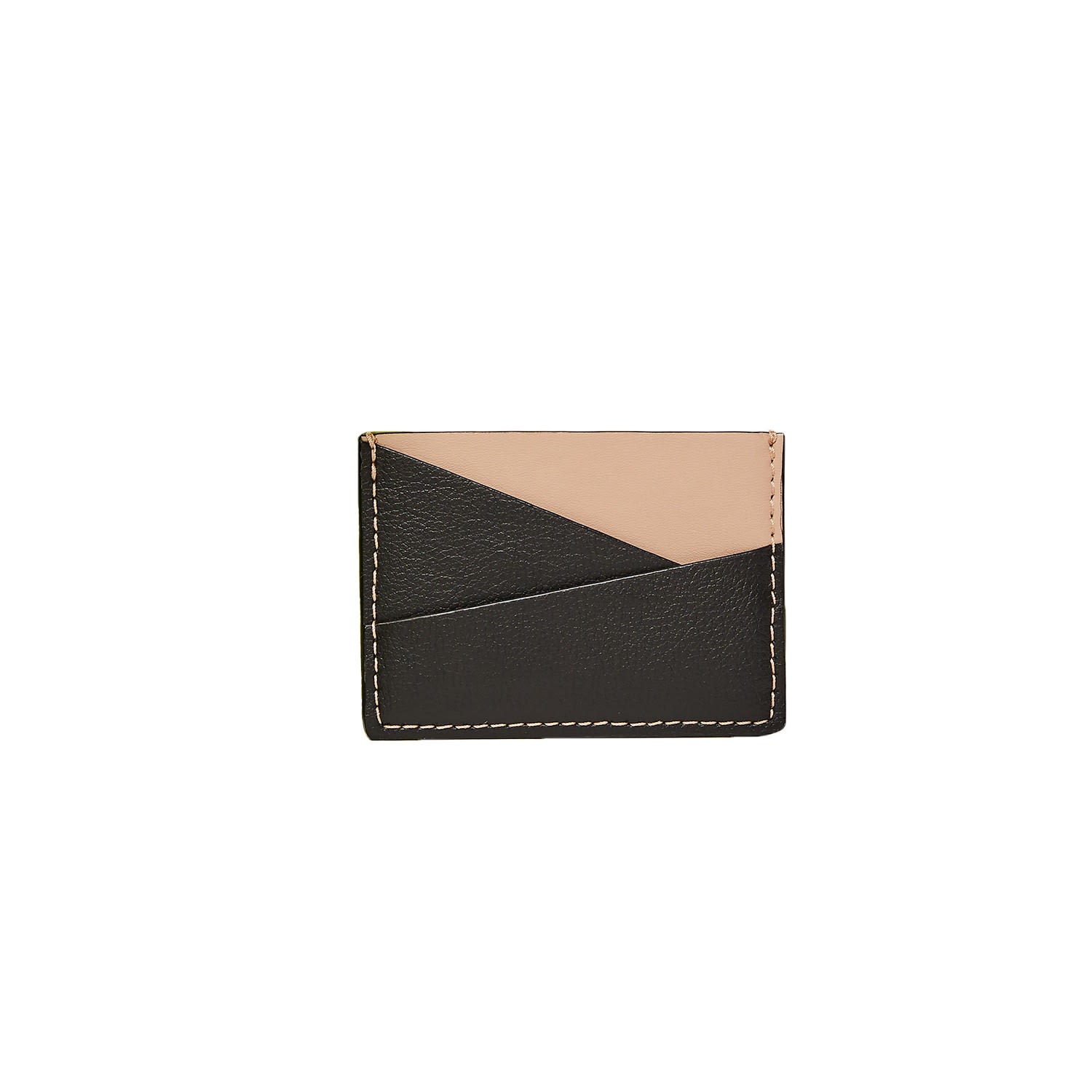 Allegorie Women's Black /cream Gala Puzzle Cardholder In Multi