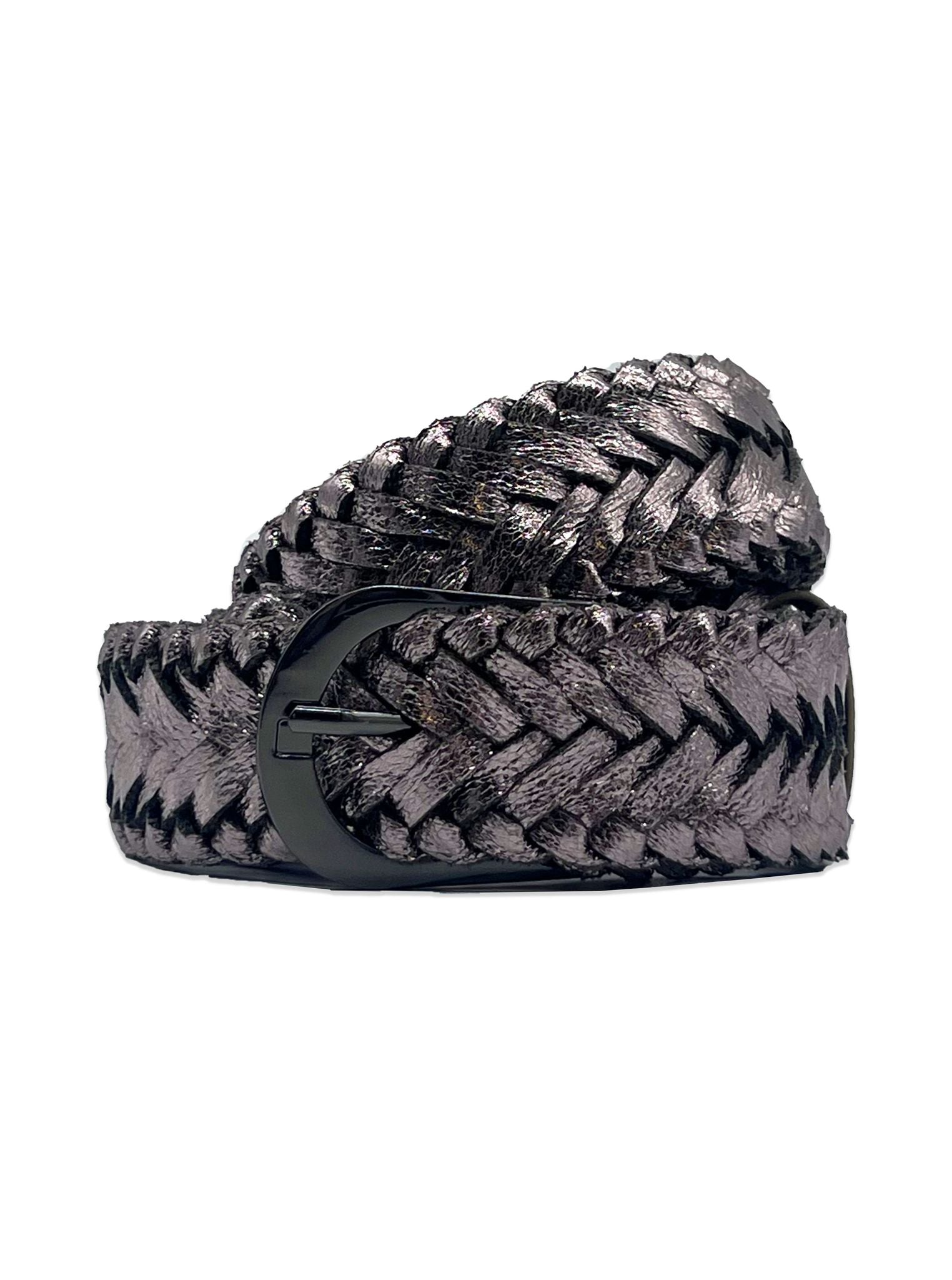 Men's Essential Braided Leather Belt