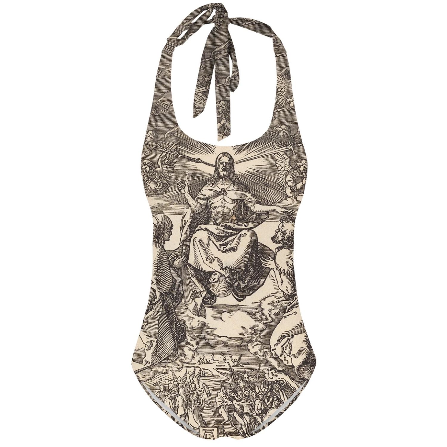 Aloha From Deer Women's Neutrals / Brown The Last Judgement Swimsuit In Brown
