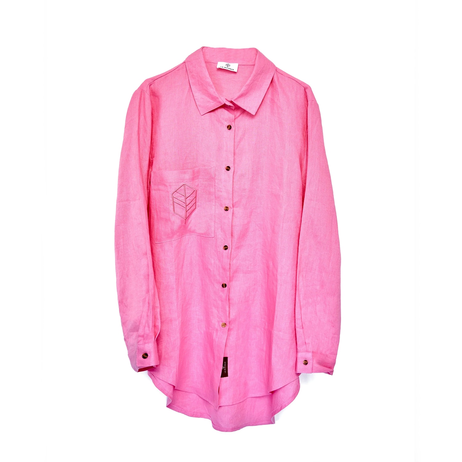 Women’s Pink / Purple Gisele Pink Shirt - Pink One Size La Michaux