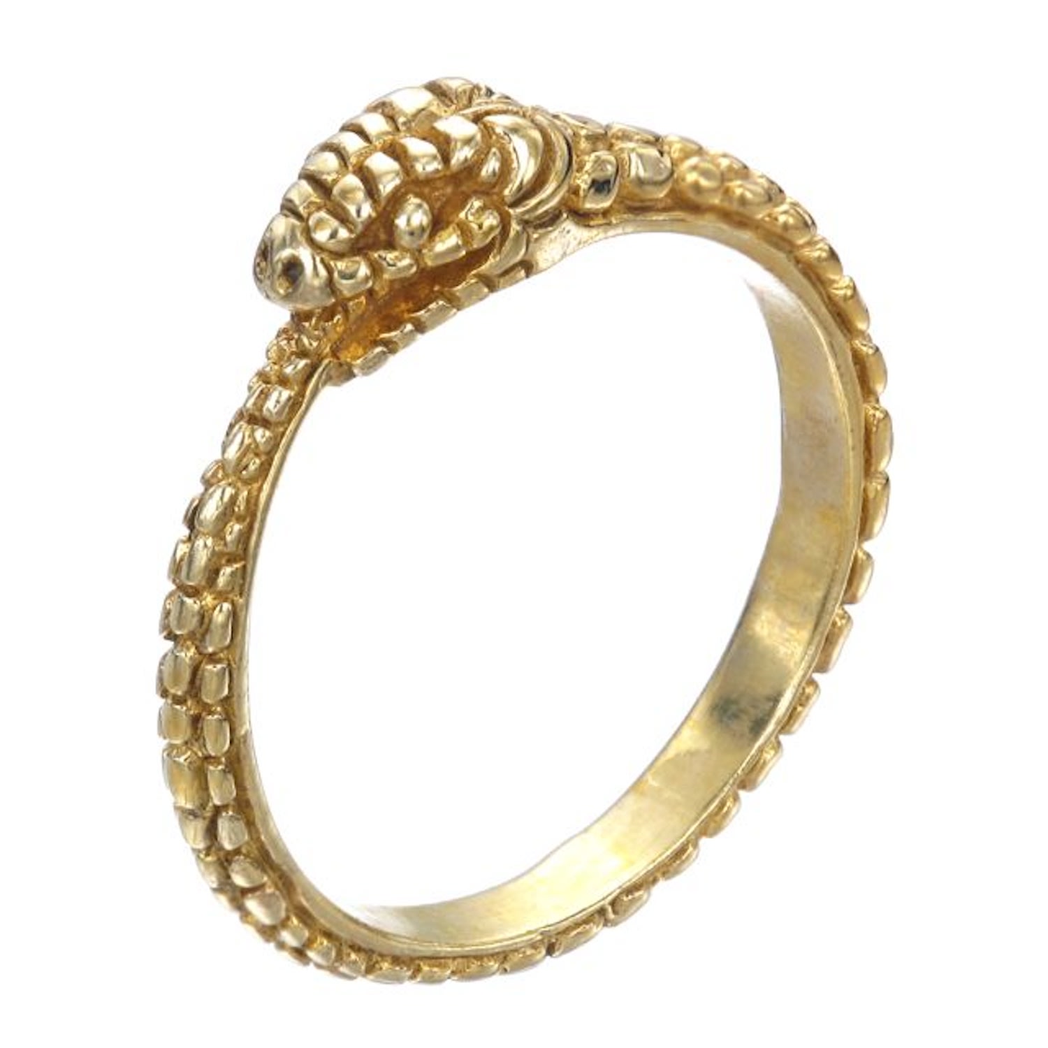 Zoe And Morgan Women's Eternity Snake Ring Gold