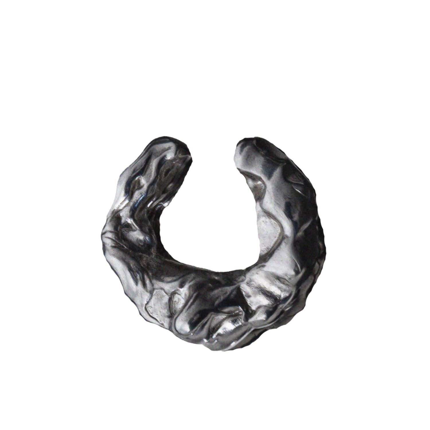 Paukst Studio Women's Chunky Silver Ear Cuff