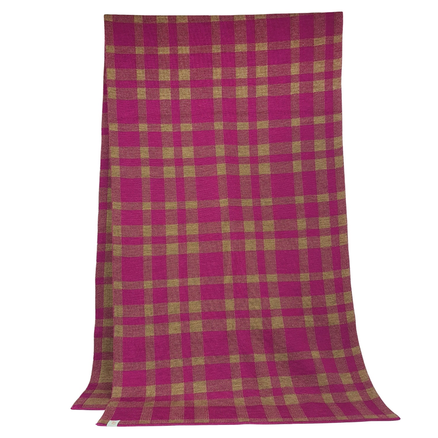 Women's Pink / Yellow Scarves - Grandmama - Hibiscus Pink | Otto & Spike