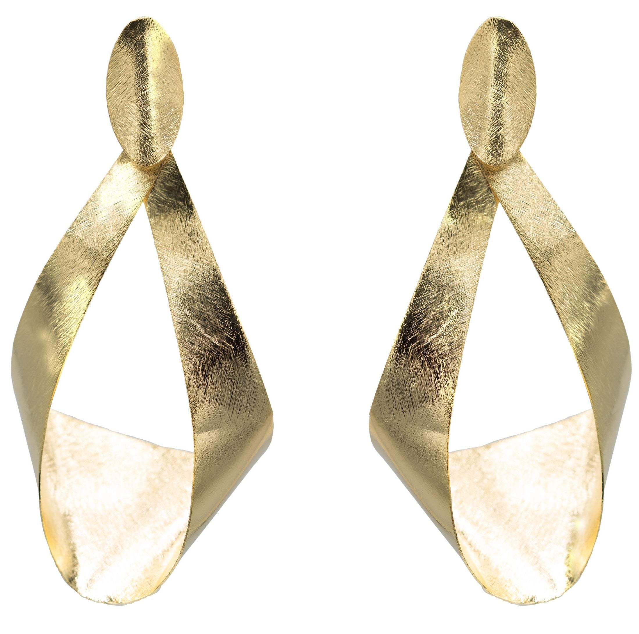 Marcia Moran Women's Lee Ann Drop Gold Earrings In Gold