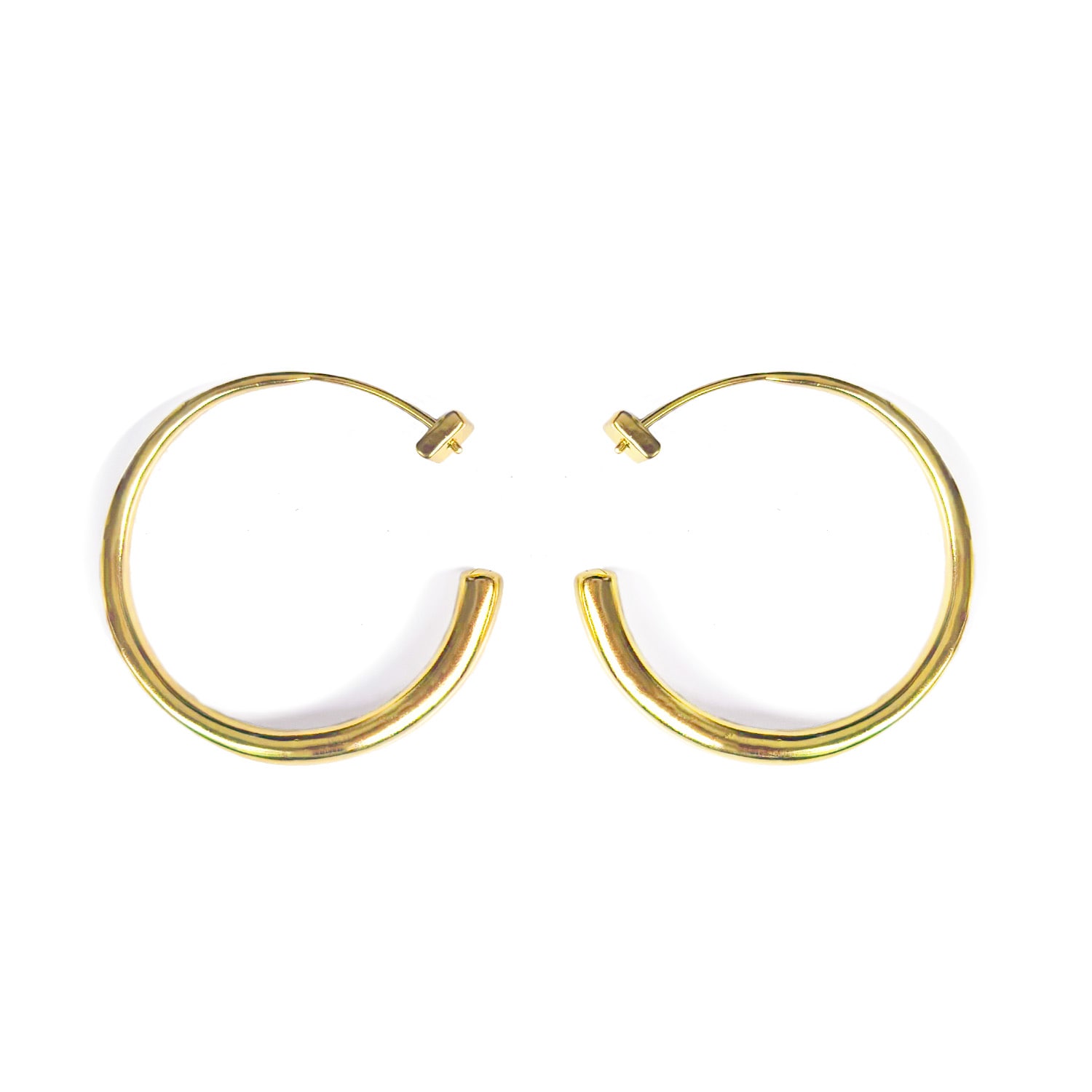 Women&rsquo;s Gold Kailani Claw Hoops | Krrush