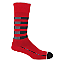 Peper Harow - Made In England Red Quad Stripe & Triangle Men's Socks Two Pack In Men's