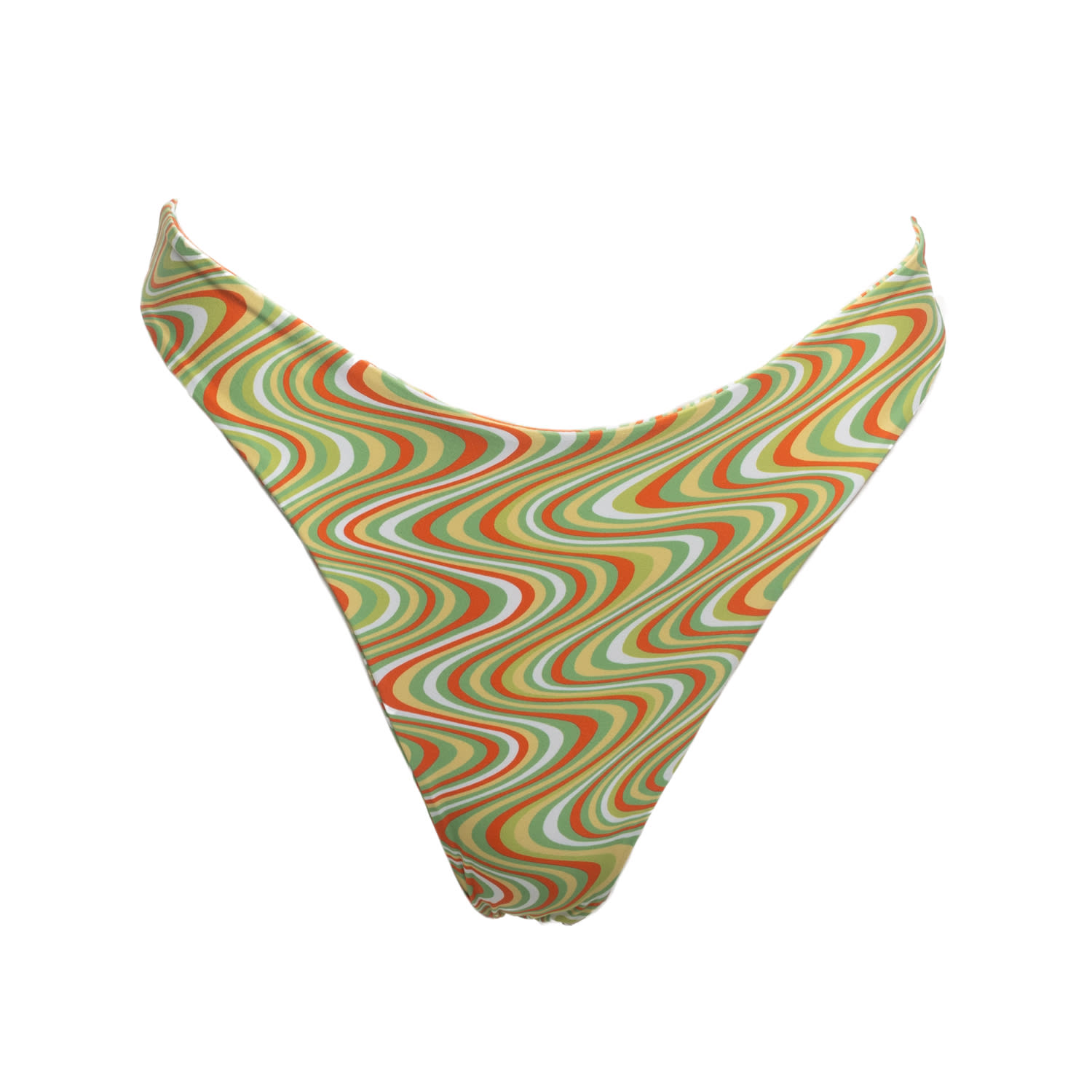 Patti Jane Swim Women's Green Faye's Groovy Bottoms