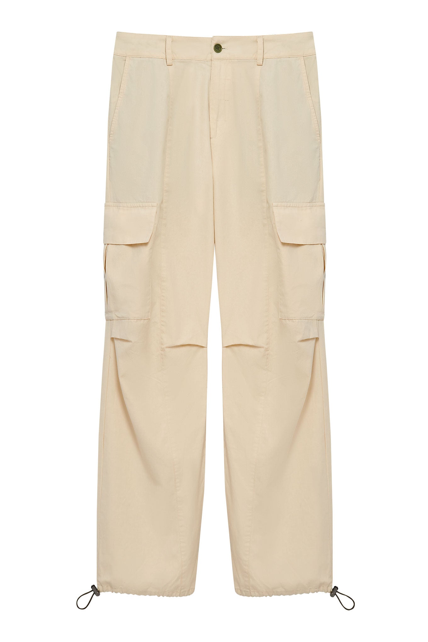 Komodo Men's White Jamie - Organic Cotton Trouser Putty