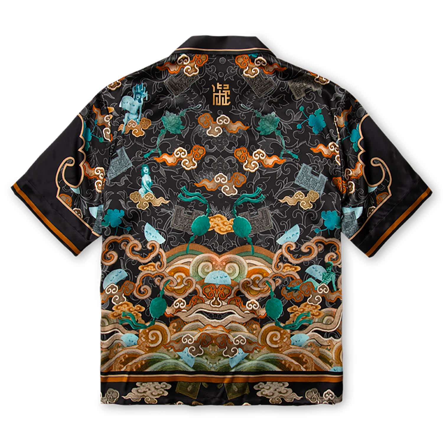 The shishikui SS shirt/BLACK-