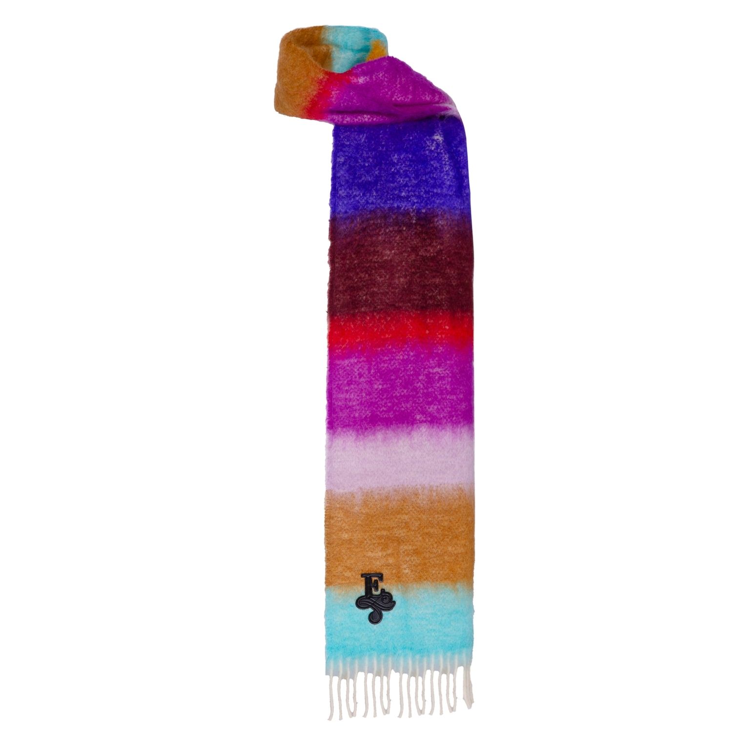 The Extreme Collection Women's Mohair Scarf Brooks Multicolor