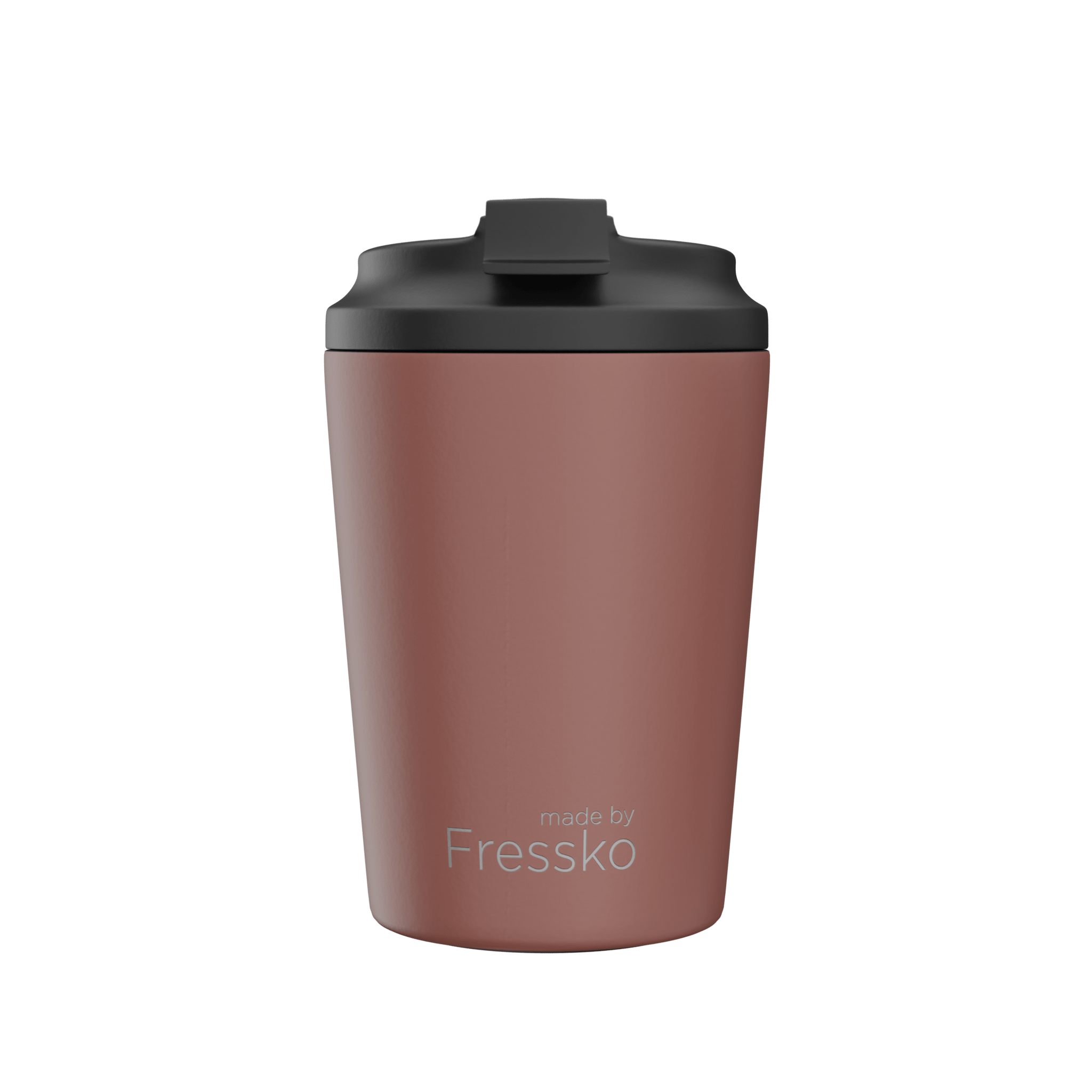 Fressko Brown , Bino Reusable Coffee Cup, Stainless Steel, Tuscan