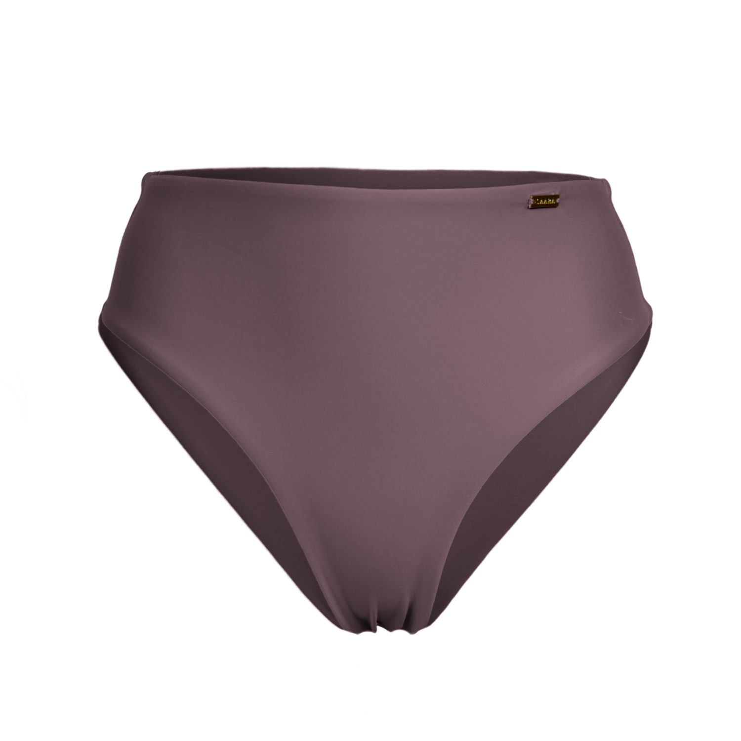 High Rise Cheeky Bikini Bottom - Grey Purple – The Good Wolf