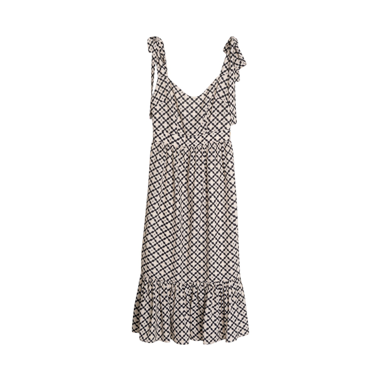 Dolores Promesas Women's Grey Tropez Strap Midi Dress