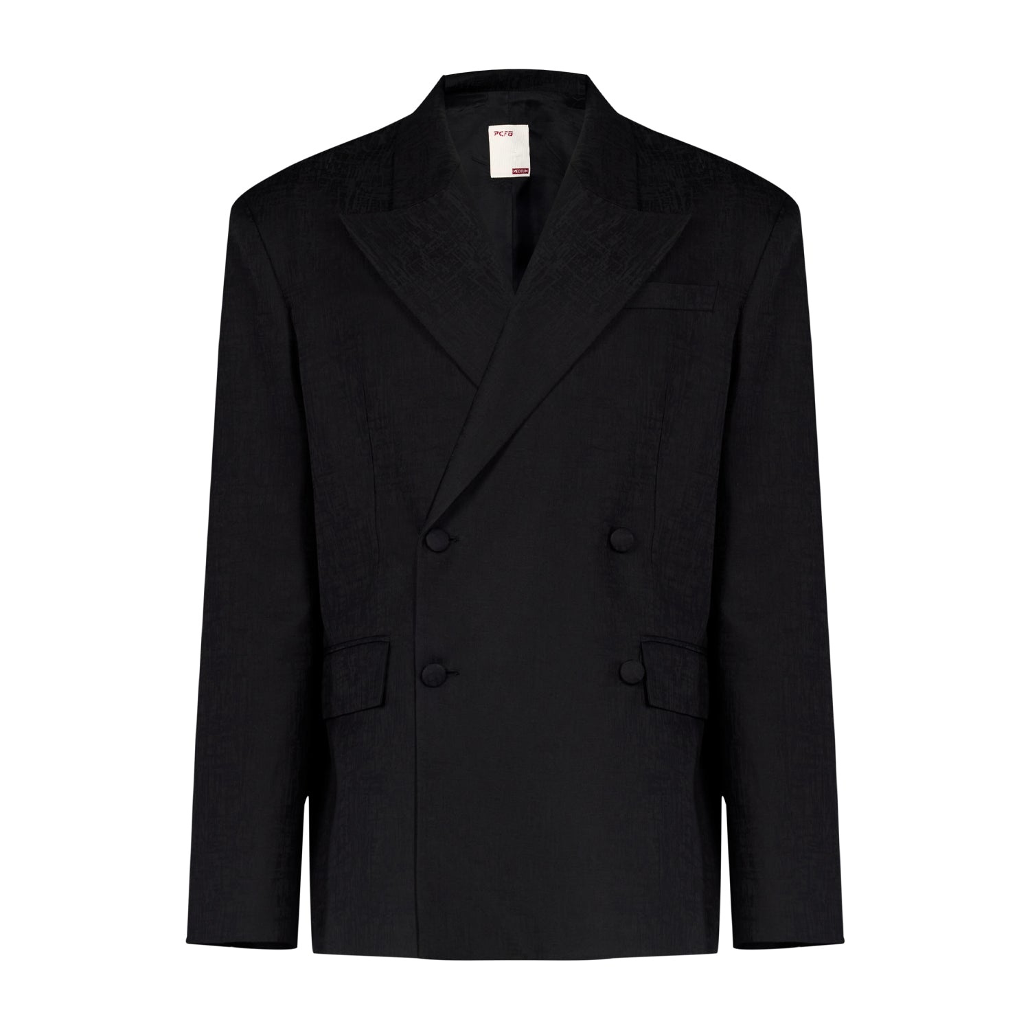 Pcfg Men's Your Itch Suit Blazer Jacket - Jet Black