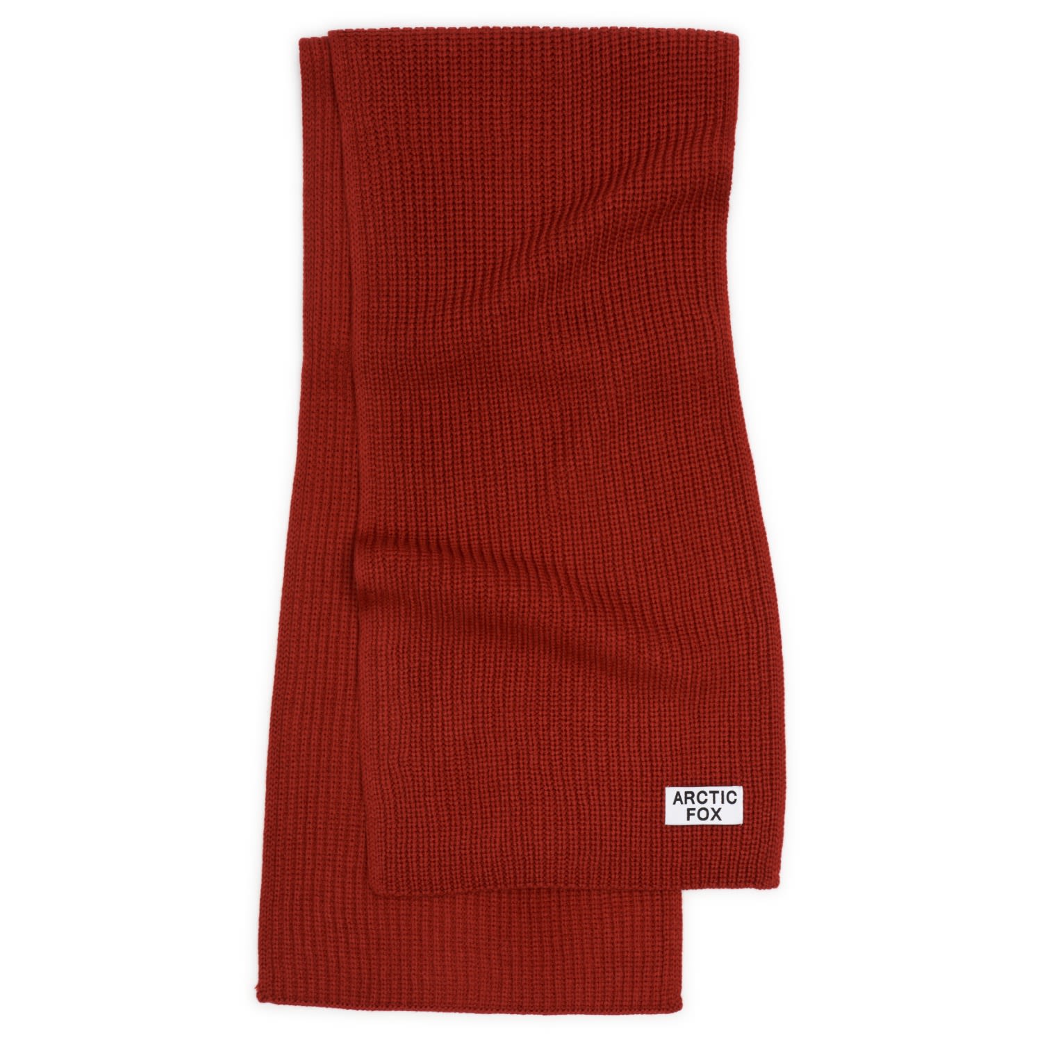 Arctic Fox & Co. Women's Brown / Red Recycled Bottle Scarf - Deep Terracotta In Brown/red