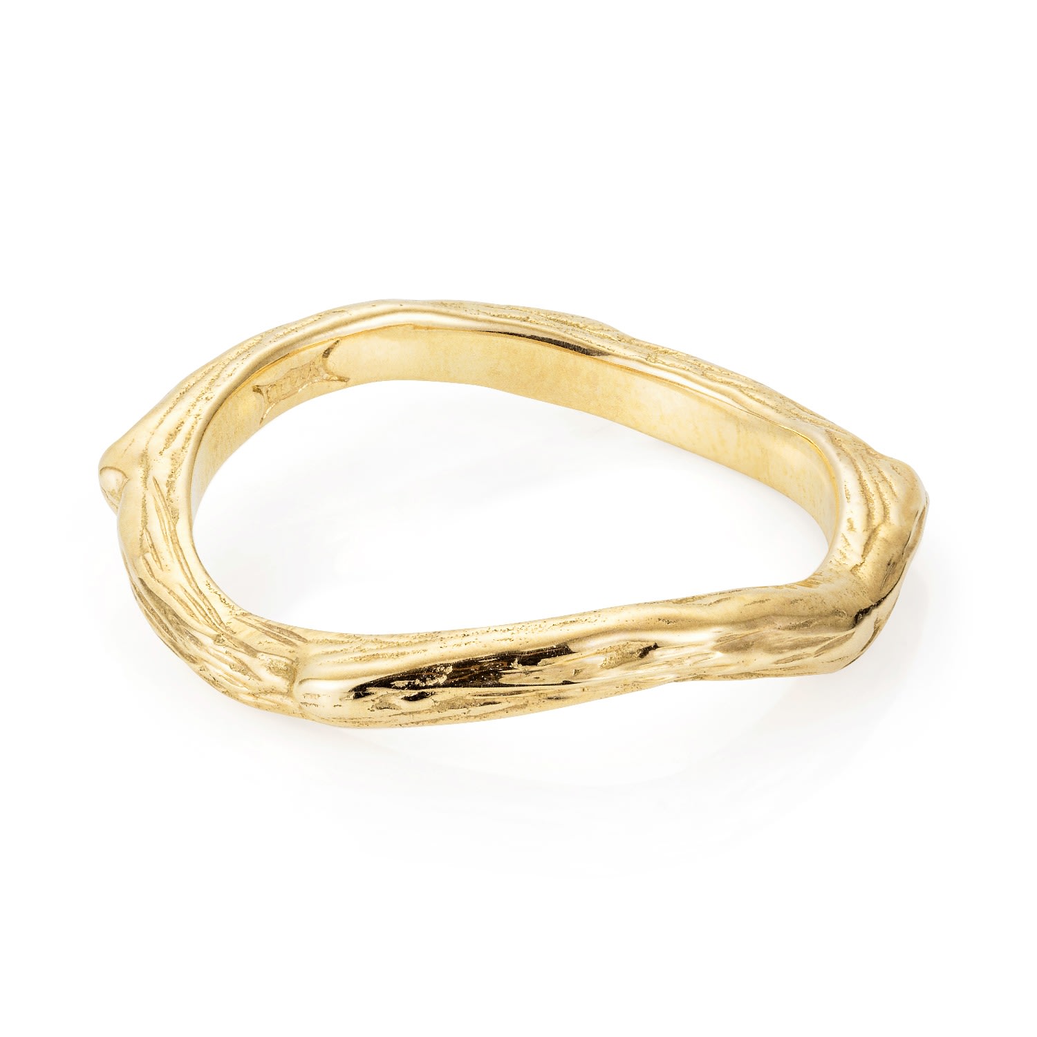 Women’s Yellow Gold Twig Ring Yasmin Everley Jewellery