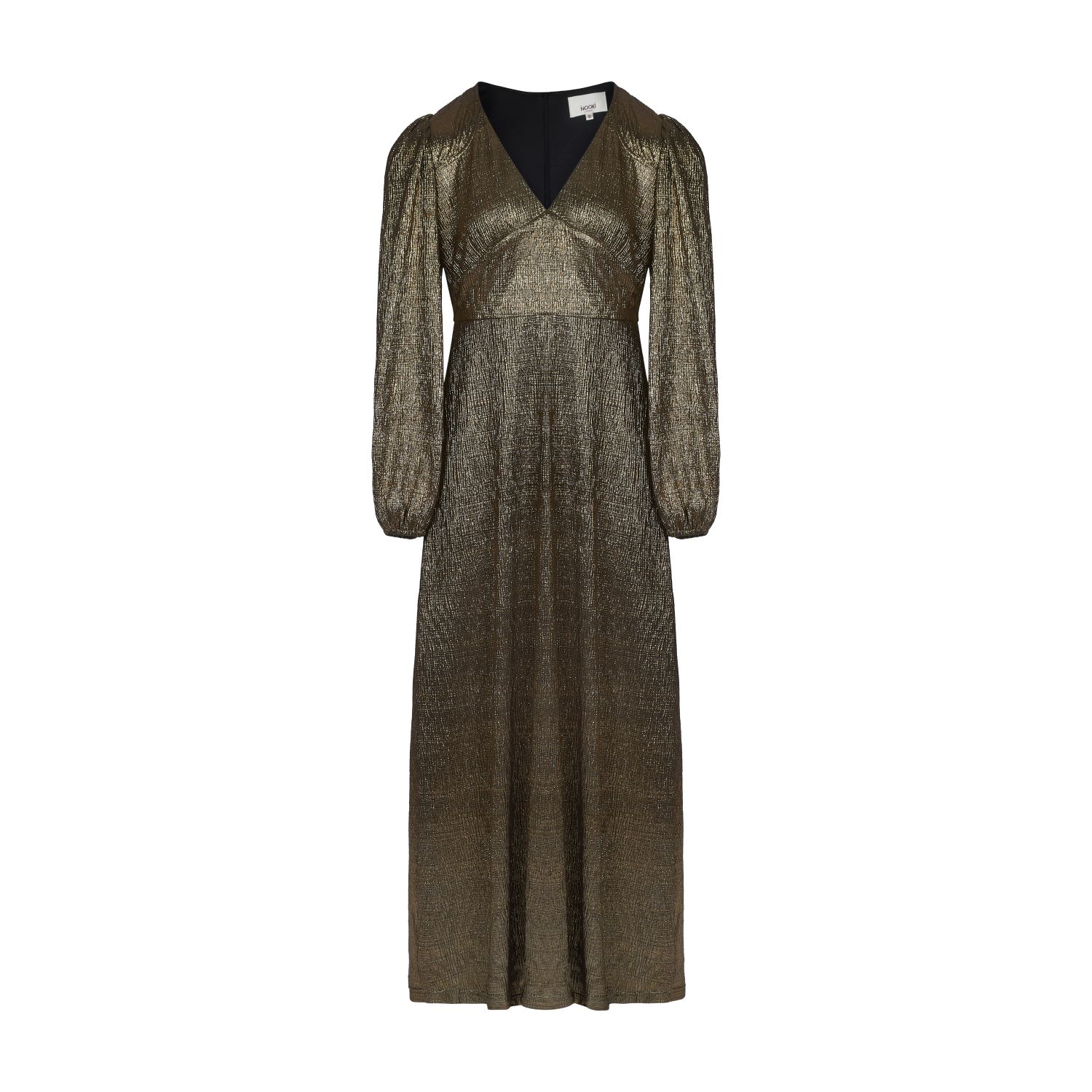Nooki Design Women's Gold Marina Dress In Brown