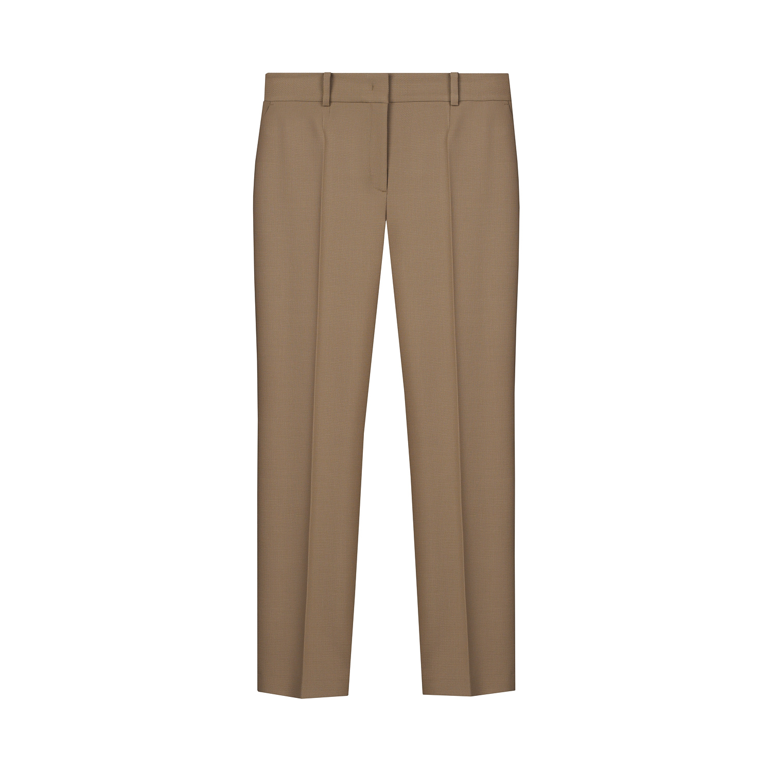 Inavati Women's Brown Classic Mocha Trousers