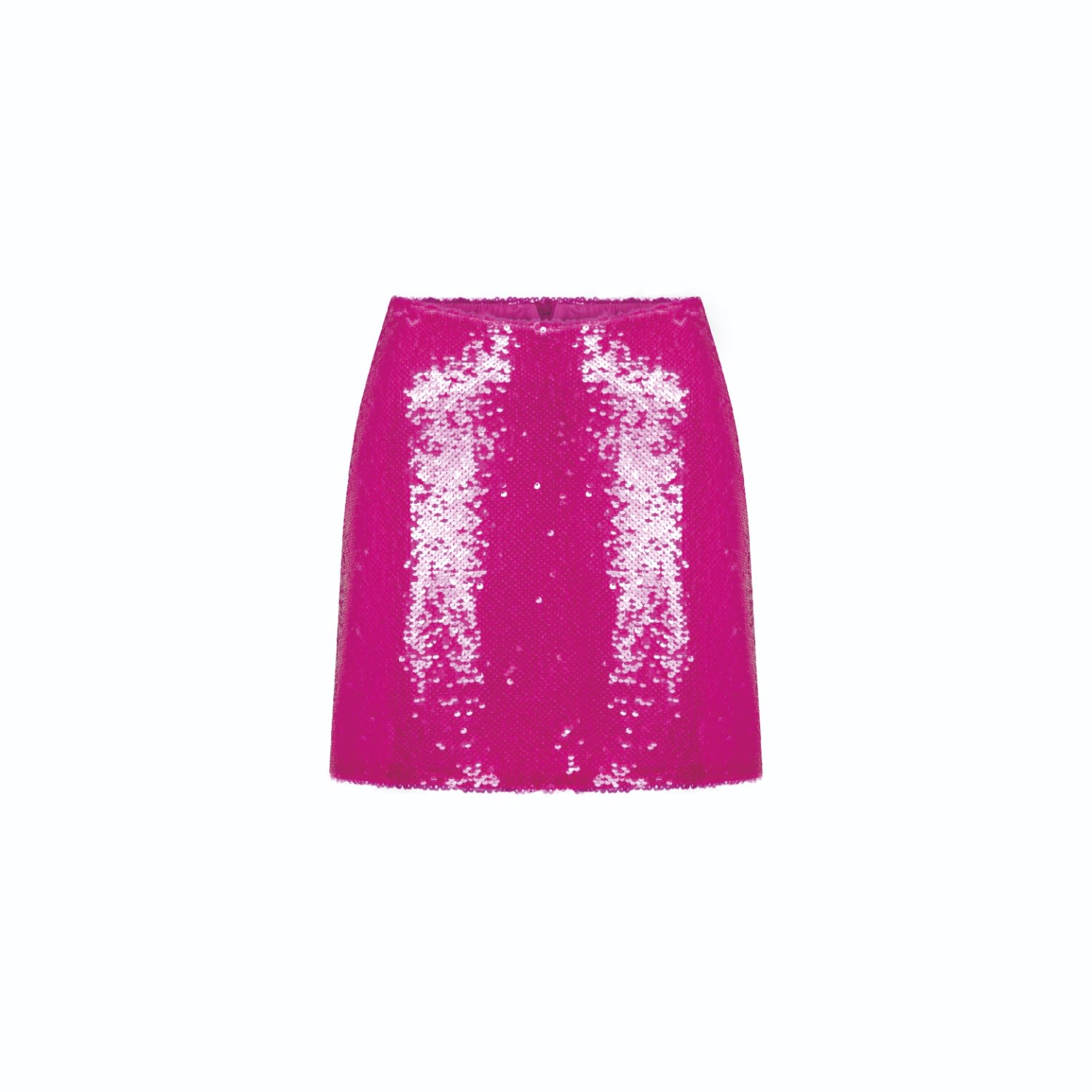 Nazli Ceren Women's Pink / Purple Marde Sequin Mini Skirt In Sugar Swizzle In Pink/purple