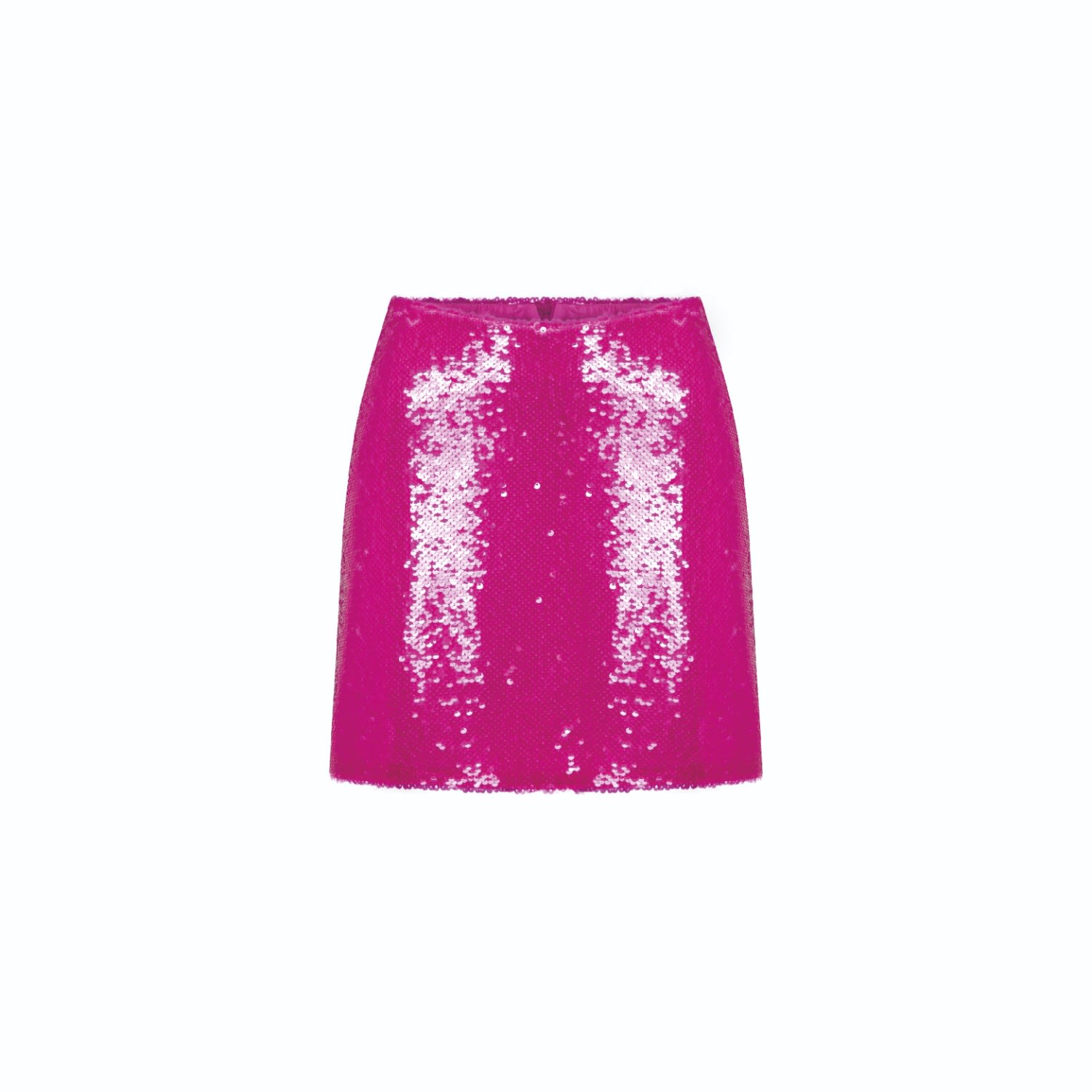 Women’s Pink / Purple Marde Sequin Mini Skirt In Sugar Swizzle Large Nazli Ceren