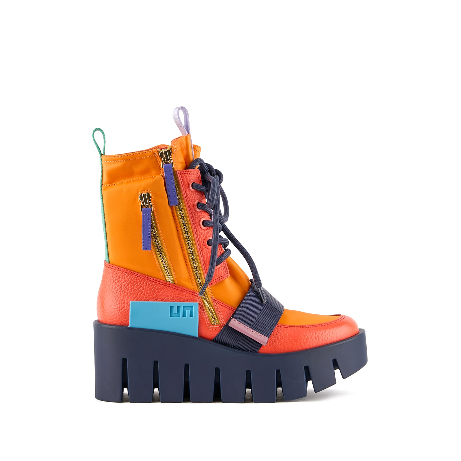 United Nude Women's Orange Grip Combat Lo - Electric Rainbow