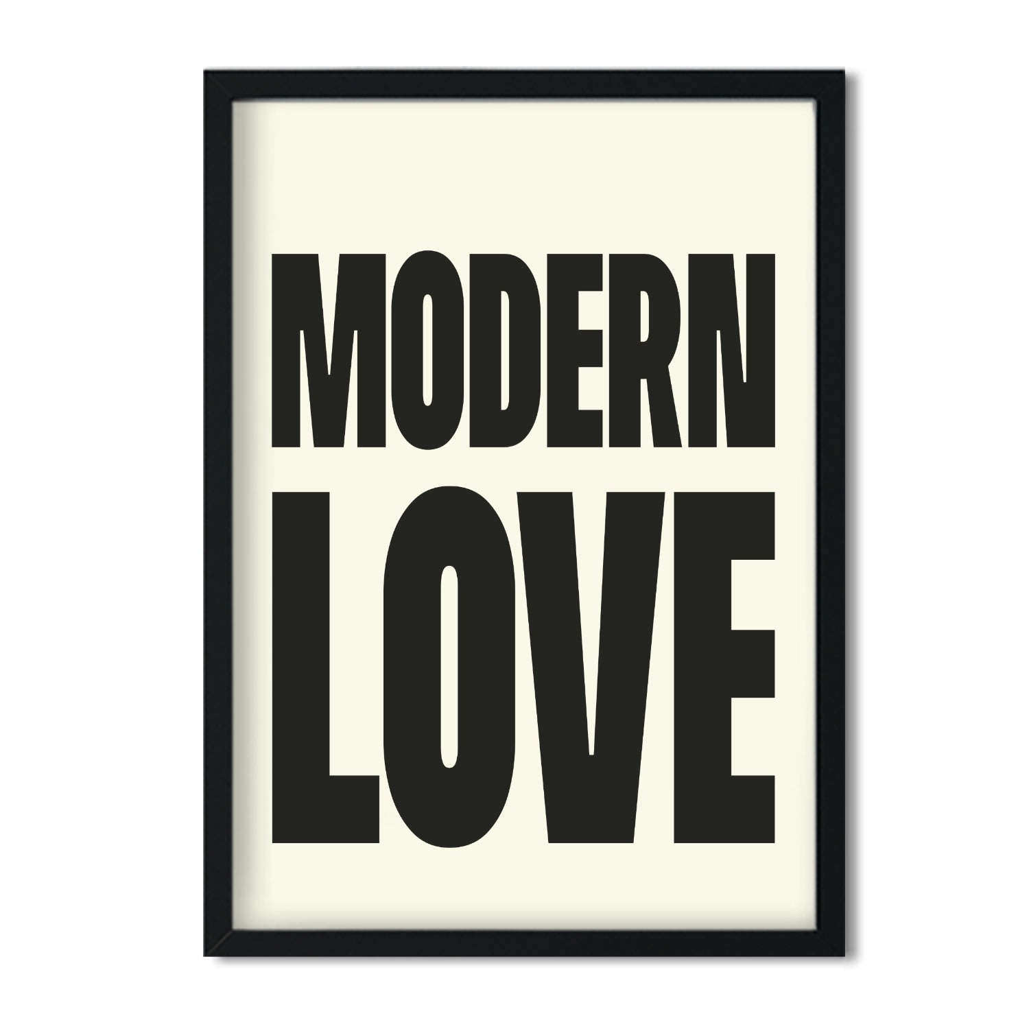 Fanclub - Modern Love Retro Bowie Inspired Giclée Art Print