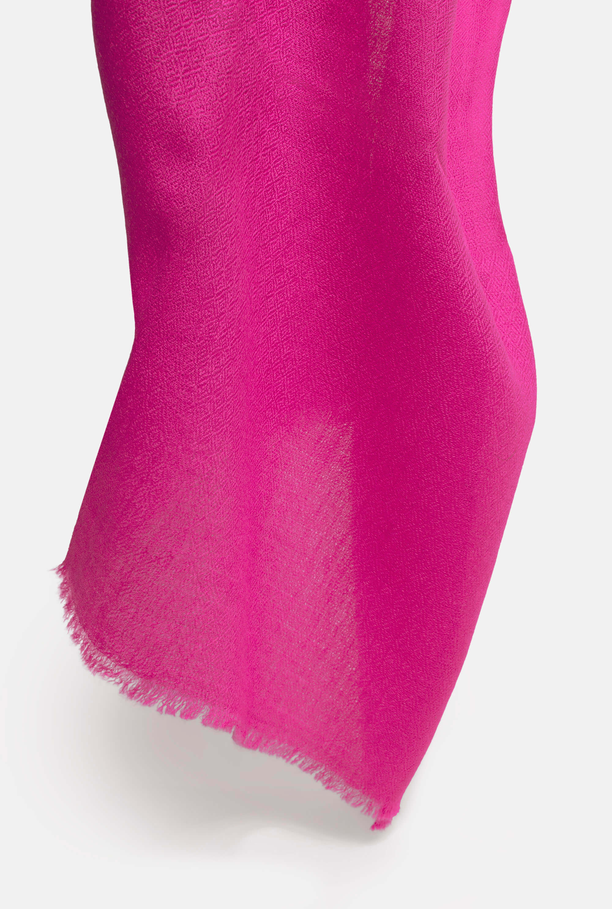 Fuchsia Ombré Winter Cashmere Scarf