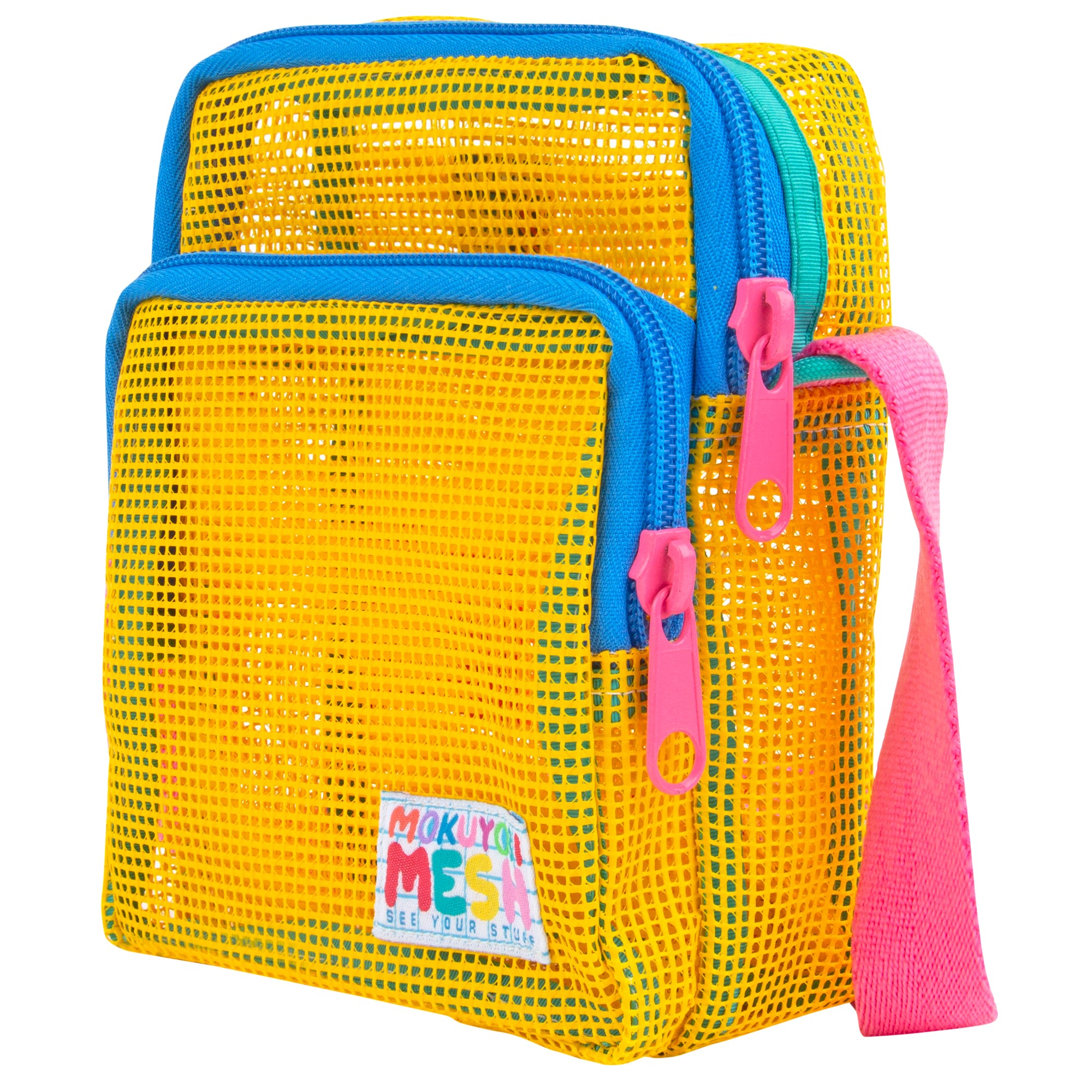 Mokuyobi Women's Yellow / Orange Yolk Mesh Sidekick Sling In Yellow/orange