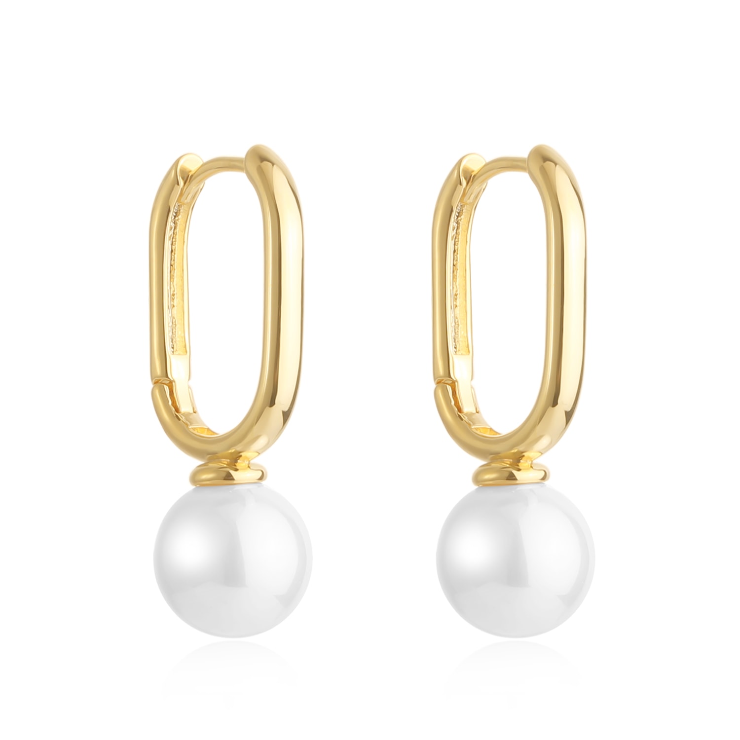 The Perfect Hoop Women's Gold / White The Ostra Hoop