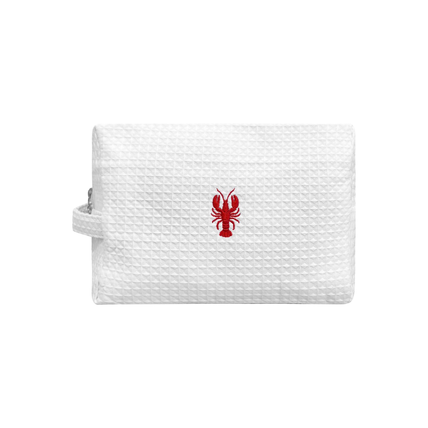 Lilly Loves Women's Lobster White Waffle Bag