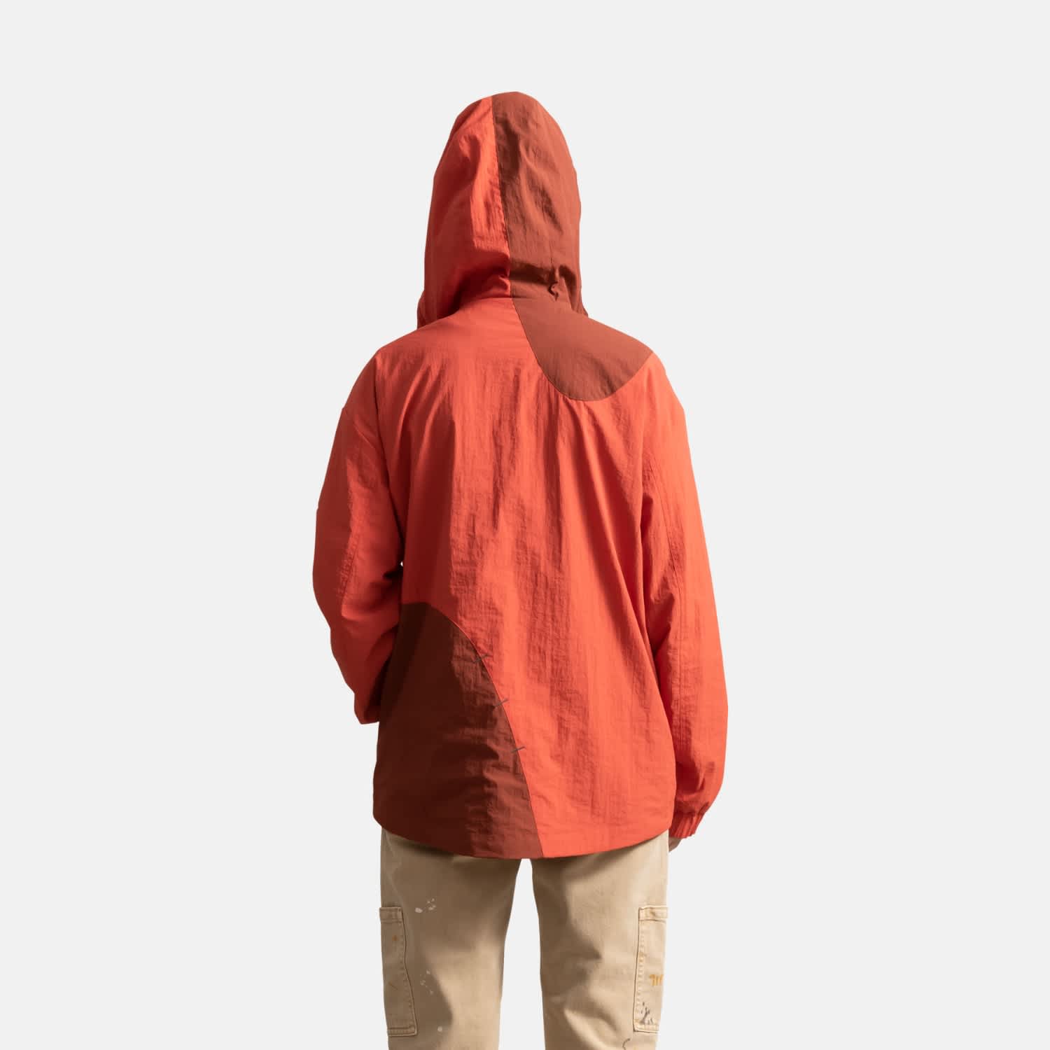 Coral rain shop jacket