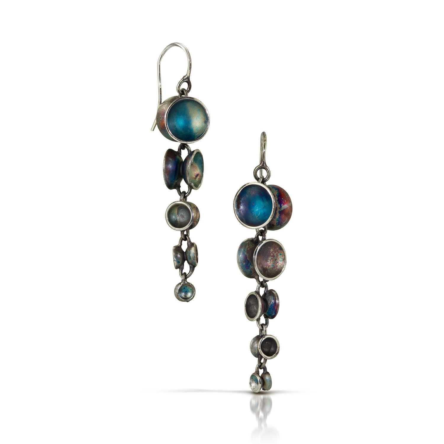 Seth Michael Studio Women's Blue Large Octopus Earrings