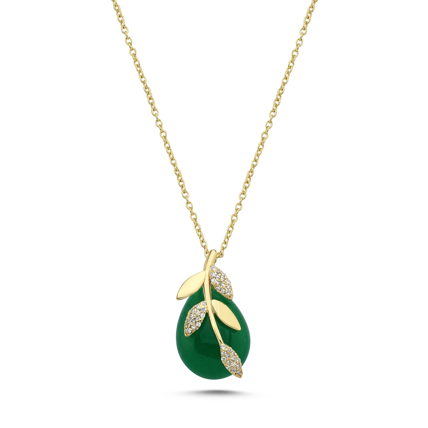 Ecce | Artisan Diamonds Women's Olea Diamonds Solid 14k Yellow Gold Chain Necklace In Yellow