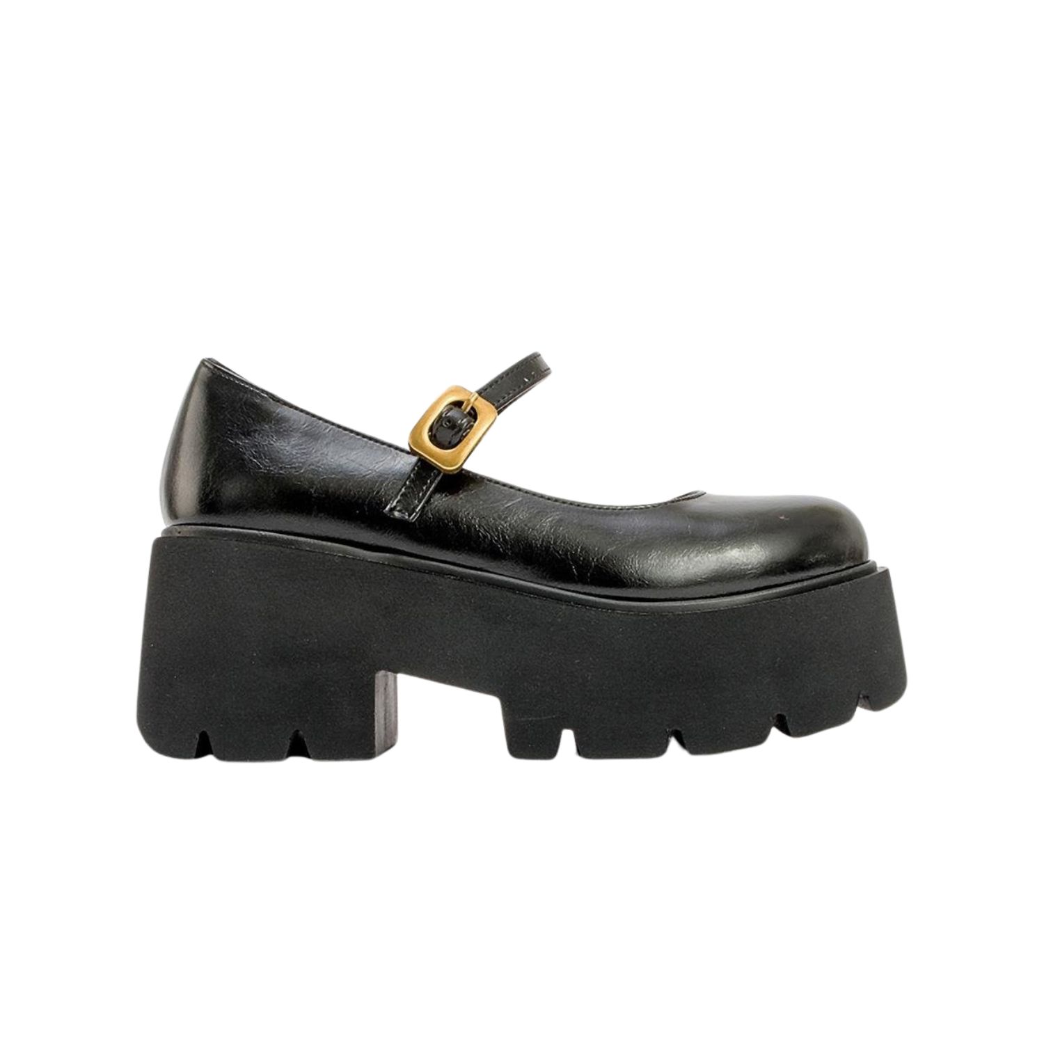 Prologue Shoes Women's Linley Black Platform Loafer In Black