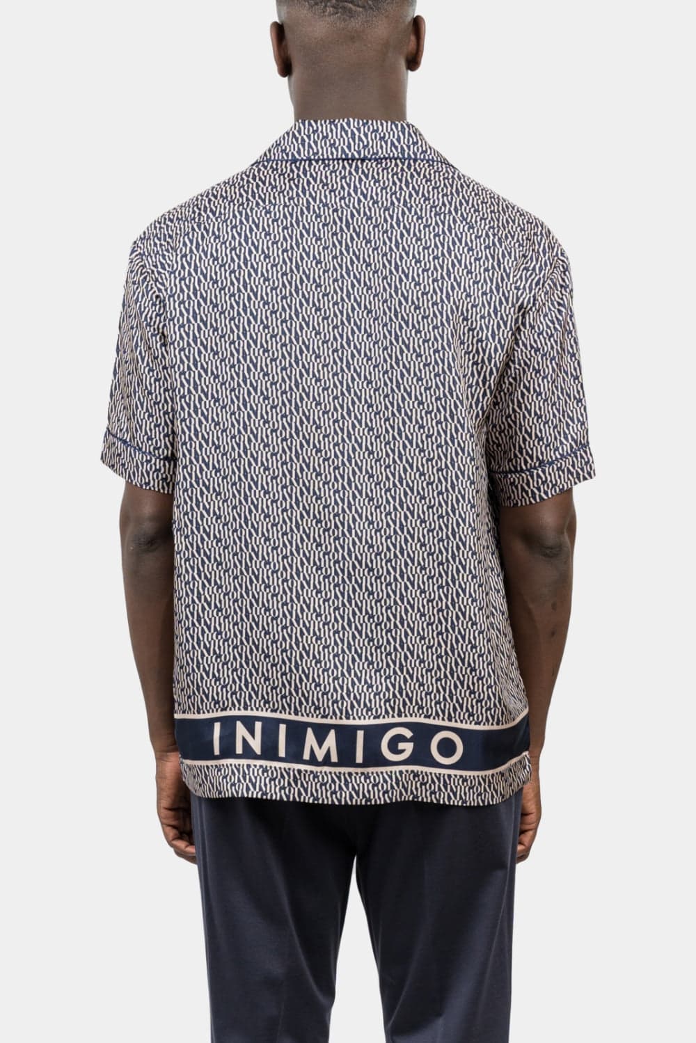 INIMIGO Monogram Silk Button Shirt – Inimigo Clothing