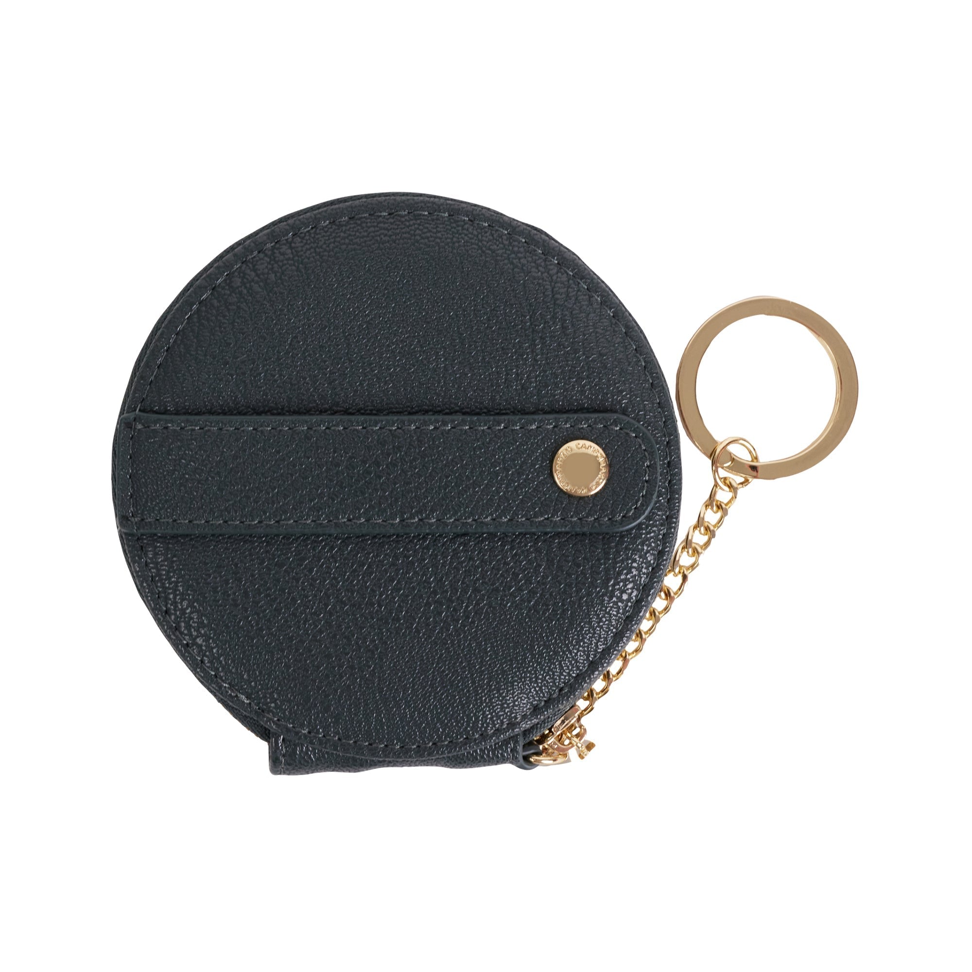 Campo Marzio Roma 1933 Women's Coin Purse - Lea - Dark Grey In Black