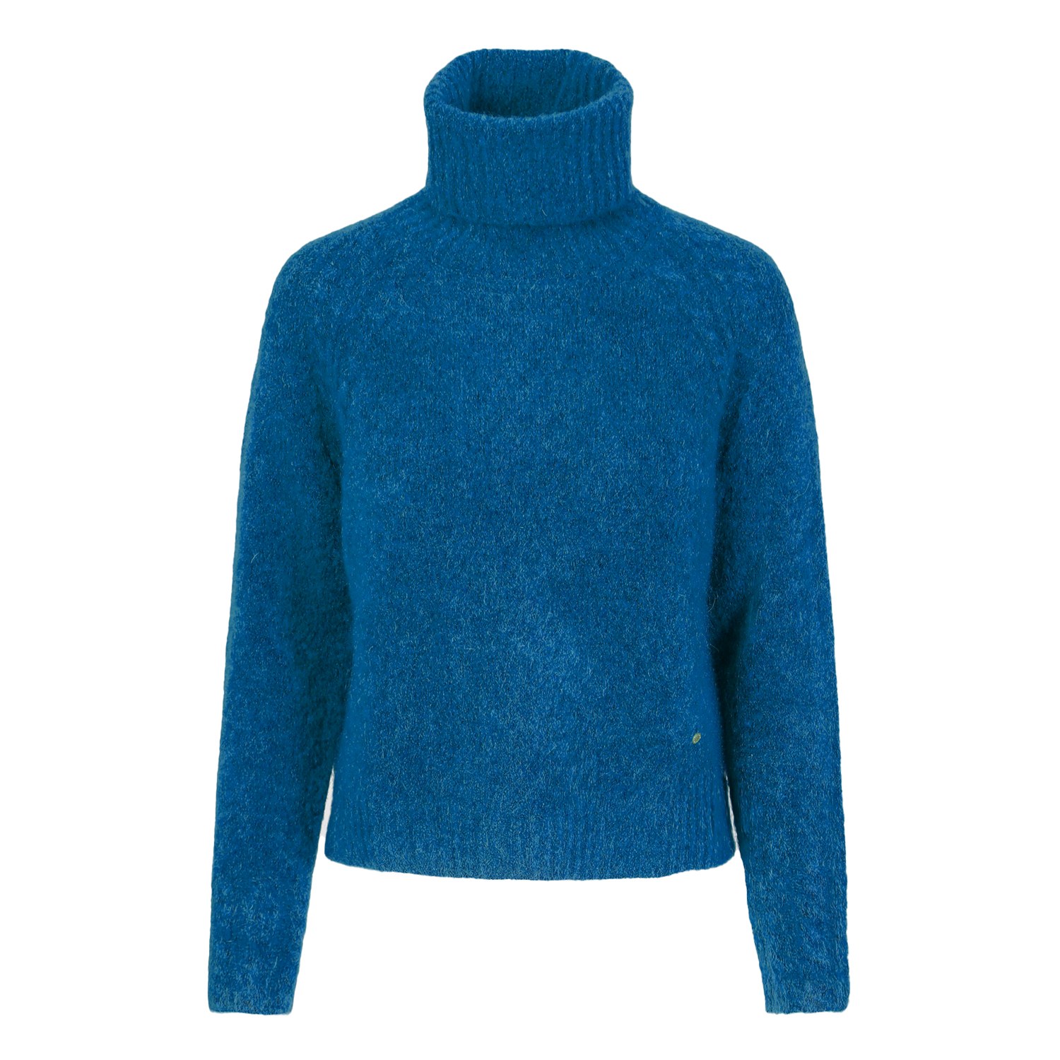 Tirillm Women's Blue Ma Mohair Sweater With Great Details In Blue