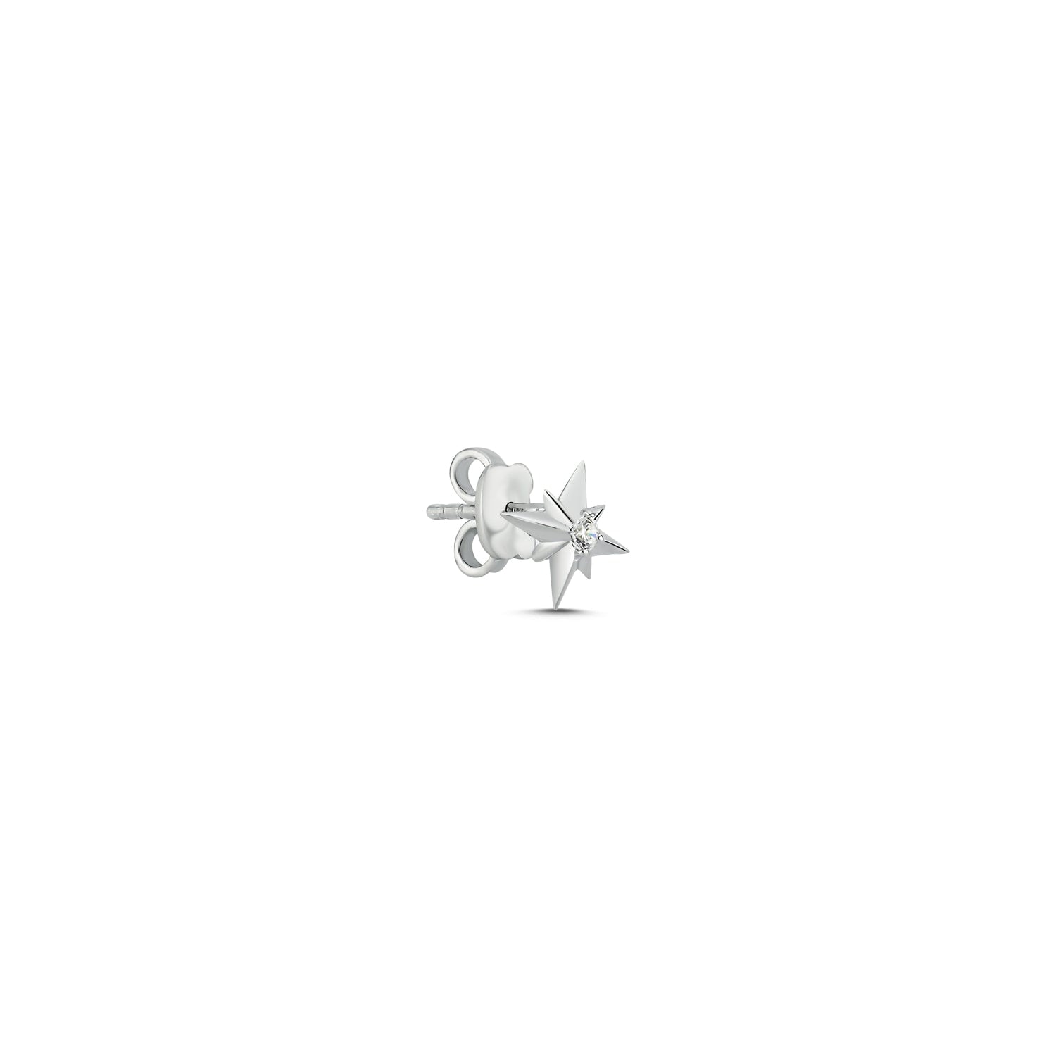 Mishka Women's Superstar Stud Earring Mono Silver In Silver